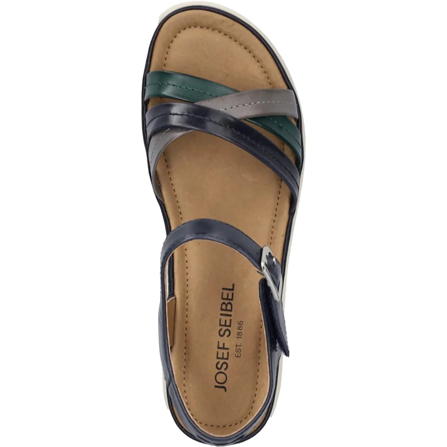 Josef Seibel Sevran 02 Women's Sandals Dark Blue M Pavia - Image 2