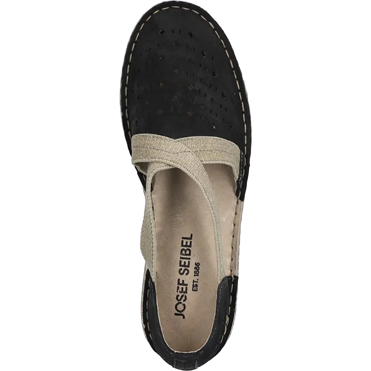 Josef Seibel Sofie 44 Women's Slip On Shoes Black Leather - Image 2