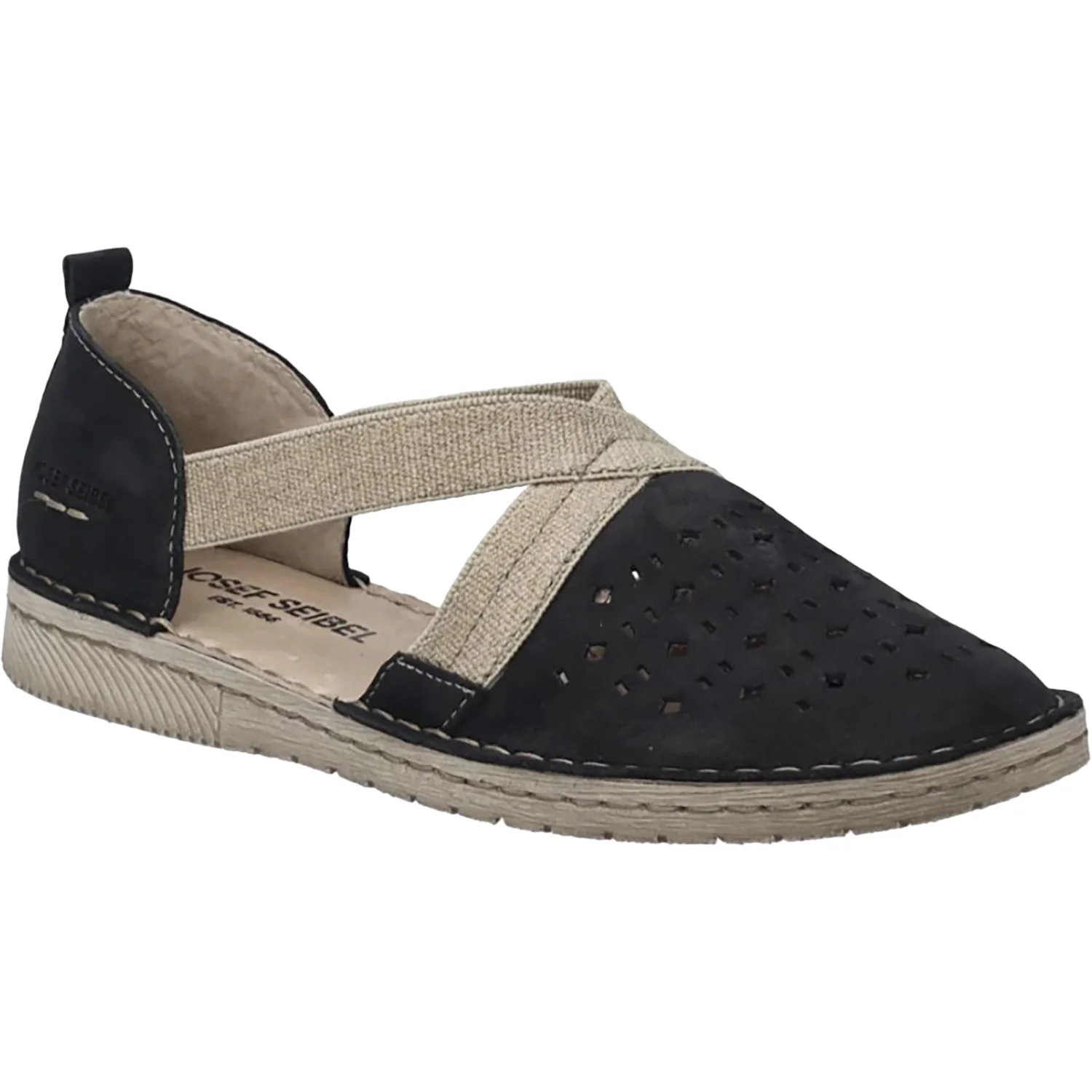 Josef Seibel Sofie 44 Women's Slip On Shoes Black Leather - Image 5