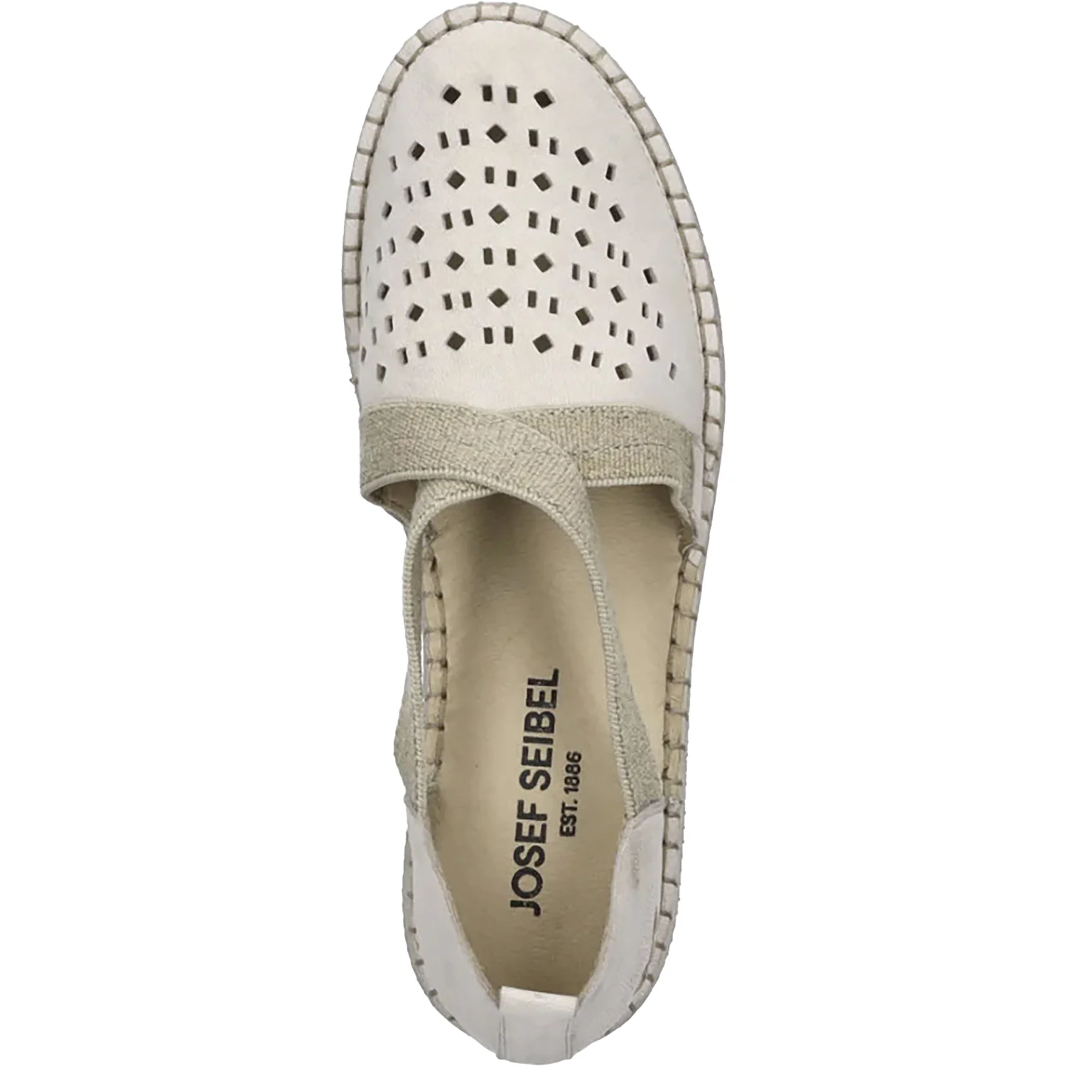 Josef Seibel Sofie 44 Women's Slip On Shoes Off White Leather - Image 2