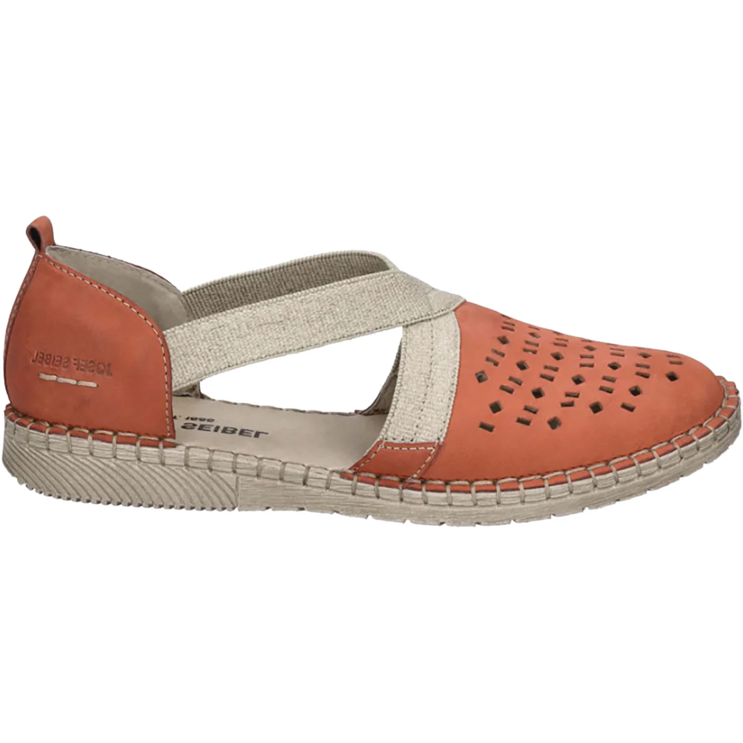 Josef Seibel Sofie 44 Women's Slip On Shoes Red Leather