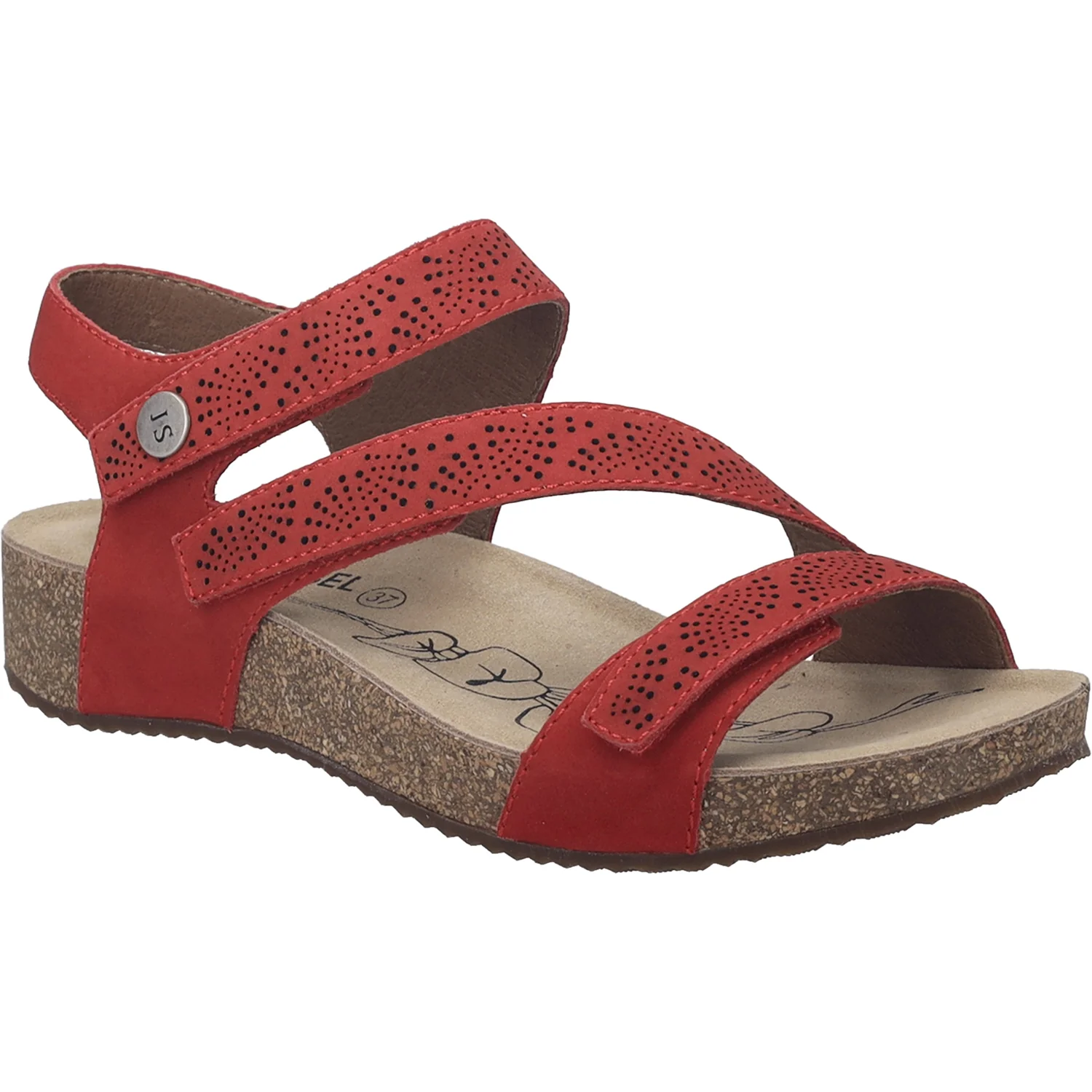 Josef Seibel Tonga 78 Women's Sandals Red - Image 5
