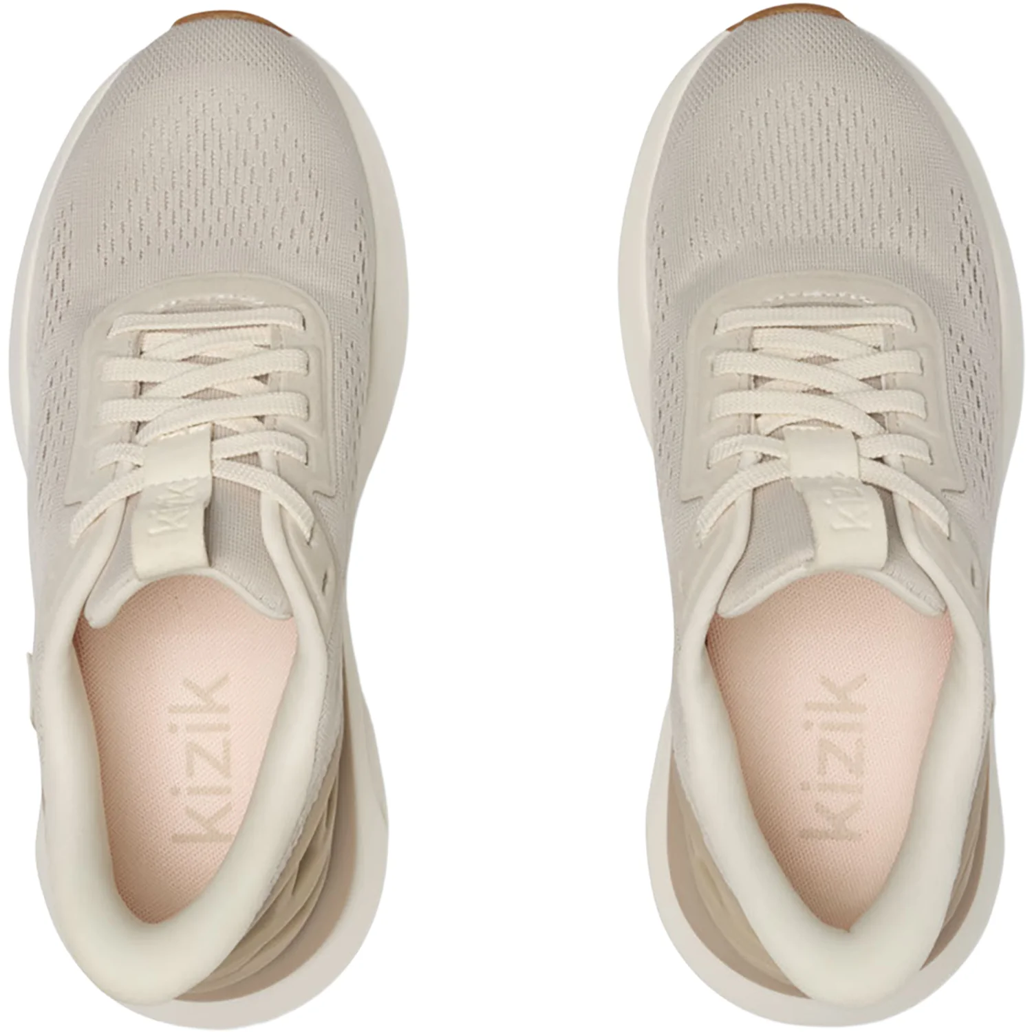 KIZIK Athens 2 Women's Athletic Shoes Oatmeal/Pristine - Image 2