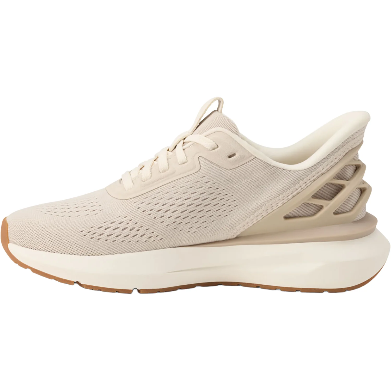 KIZIK Athens 2 Women's Athletic Shoes Oatmeal/Pristine - Image 3