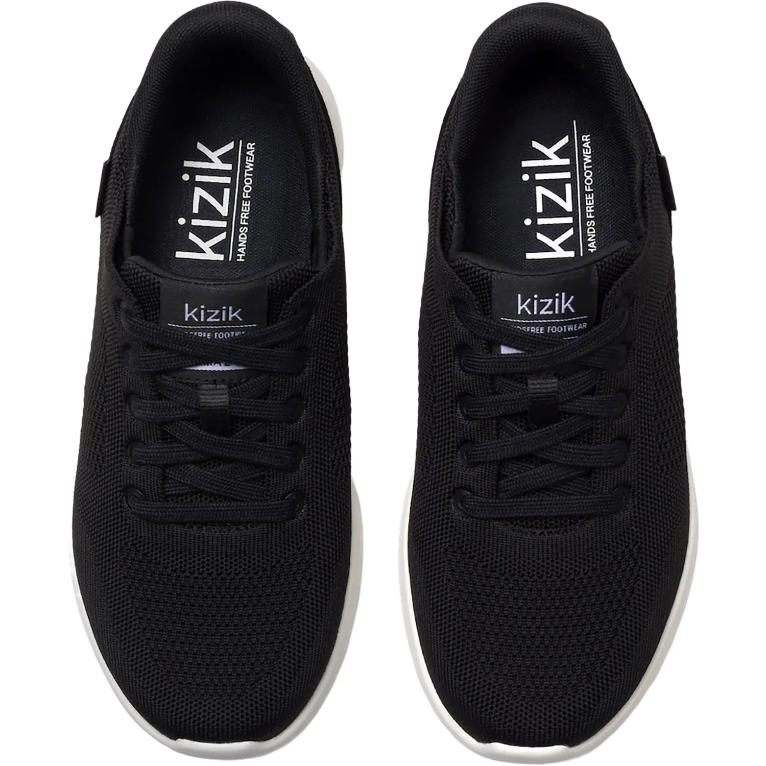 KIZIK Lima 2 Women's Athletic Shoes Black/Bright White - Image 2