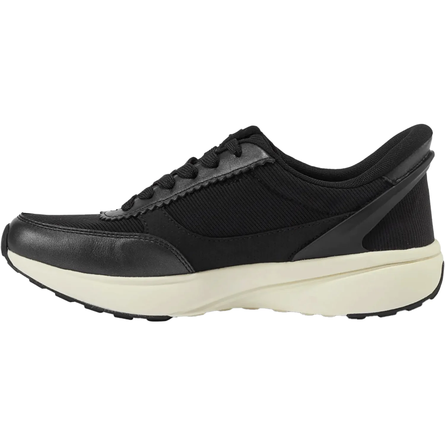 KIZIK Paris Women's Athletic Shoes Black/Pristine Leather - Image 3