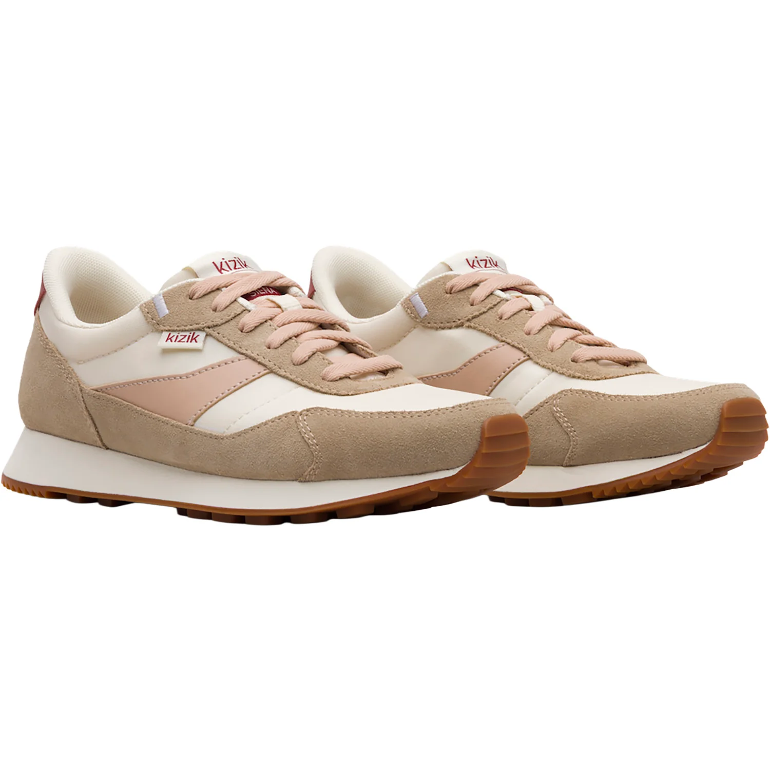KIZIK Siena Women's Athletic Shoes Pristine/Warm Taupe - Image 5