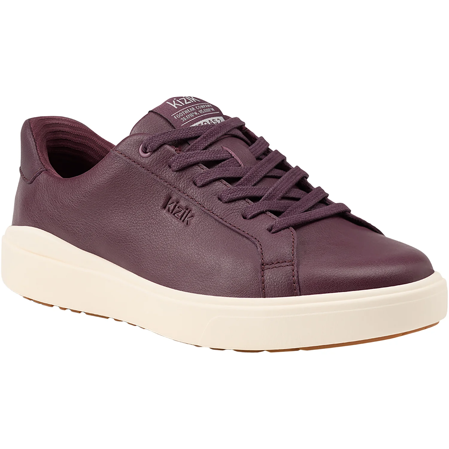 KIZIK Vegas 2 Women's Lace Up Shoes Traditional Mauve Wine/Pristine - Image 5