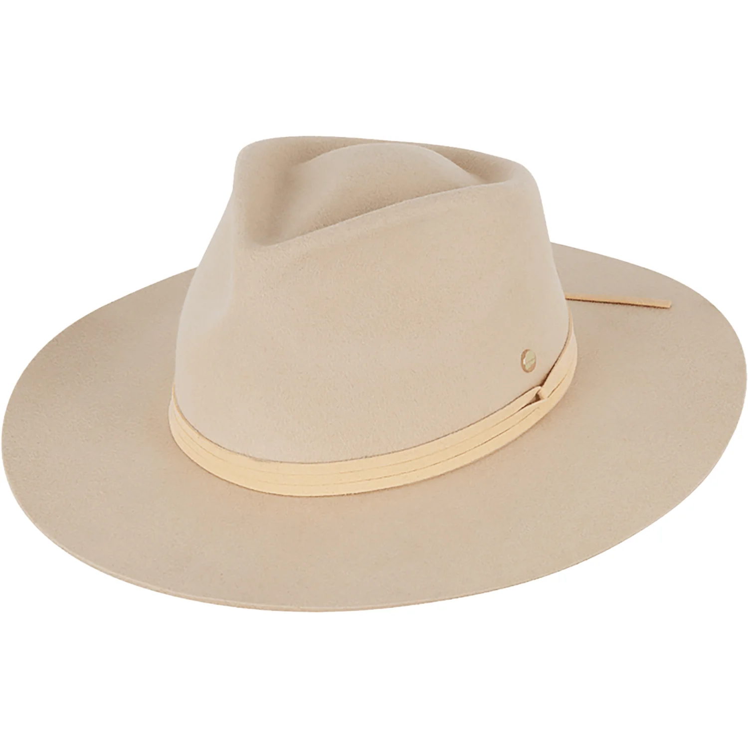 Kooringal Alice Wide Brim Fedora Women's Hat Cream