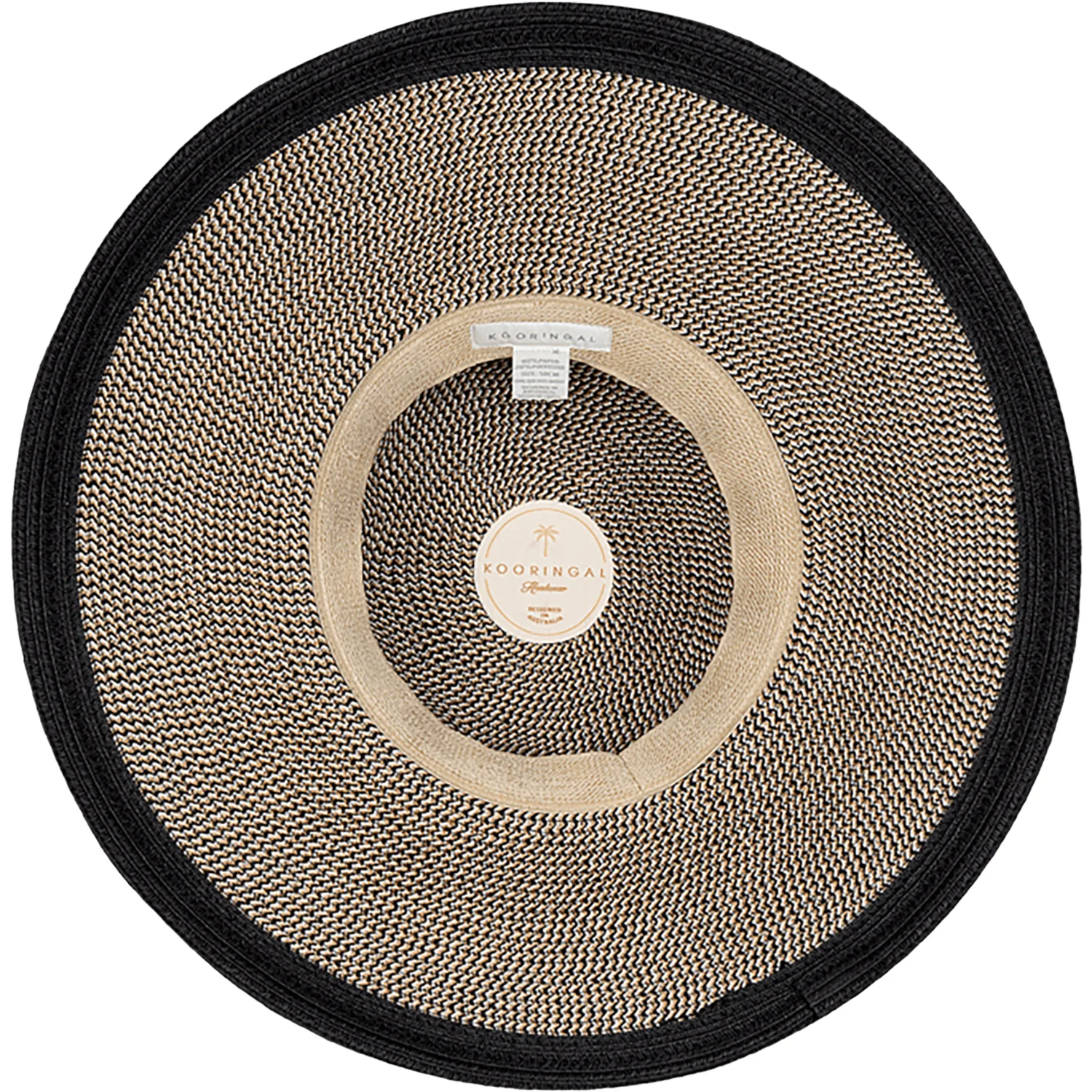 Kooringal Dahlia Wide Brim Women's Hat Black - Image 4