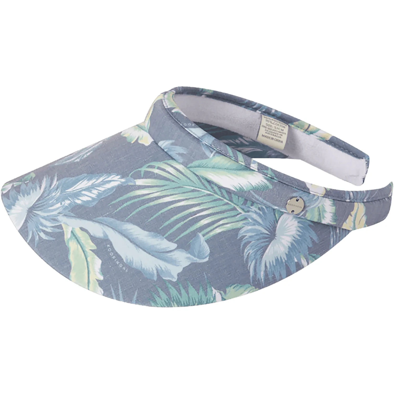 Kooringal Hats Kini Push On Visor Women's Hat Blue