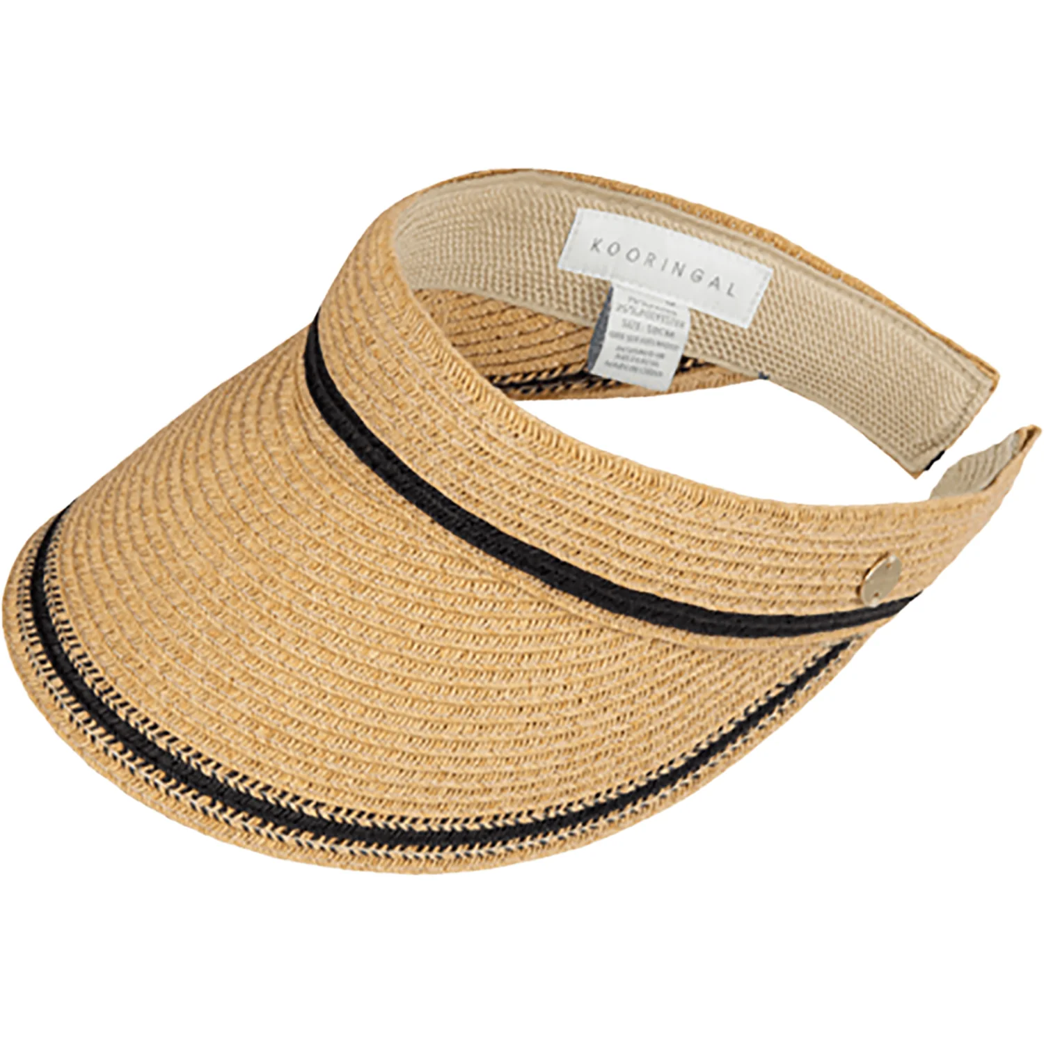 Kooringal Hats Tipplers Visor Women's Hat Natural