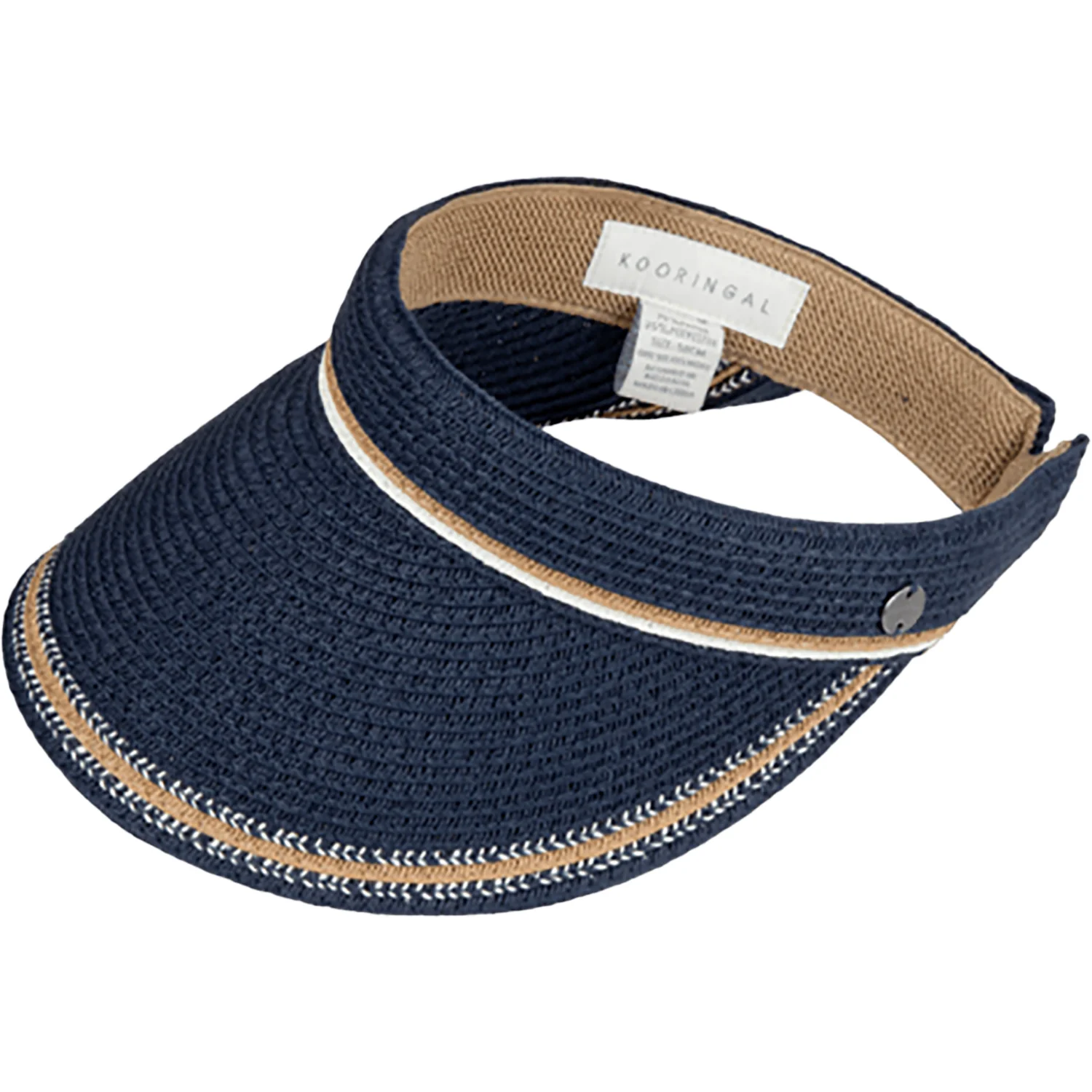 Kooringal Hats Tipplers Visor Women's Hat Navy