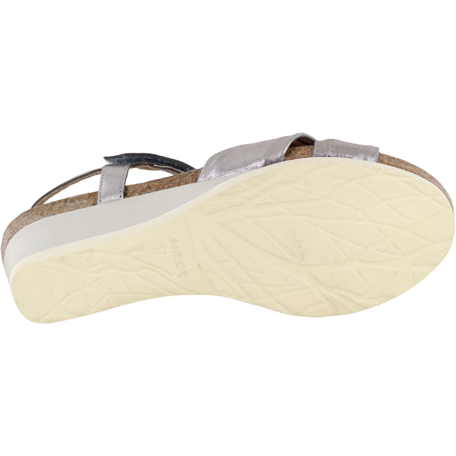 Naot Madame Women's Dress Sandals Silver Threads - Image 4