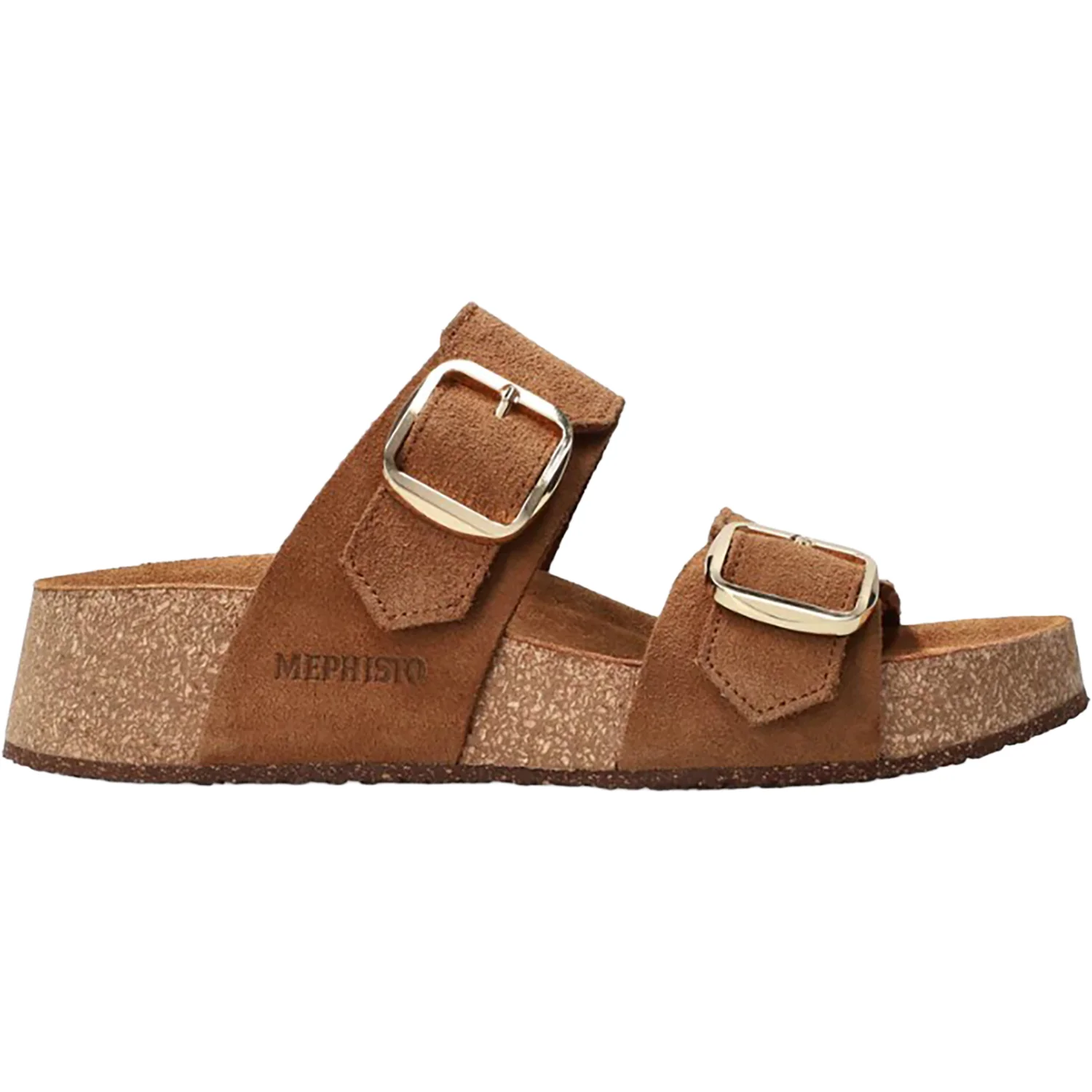 Mephisto Bayane Women's Slide Sandals Tobacco