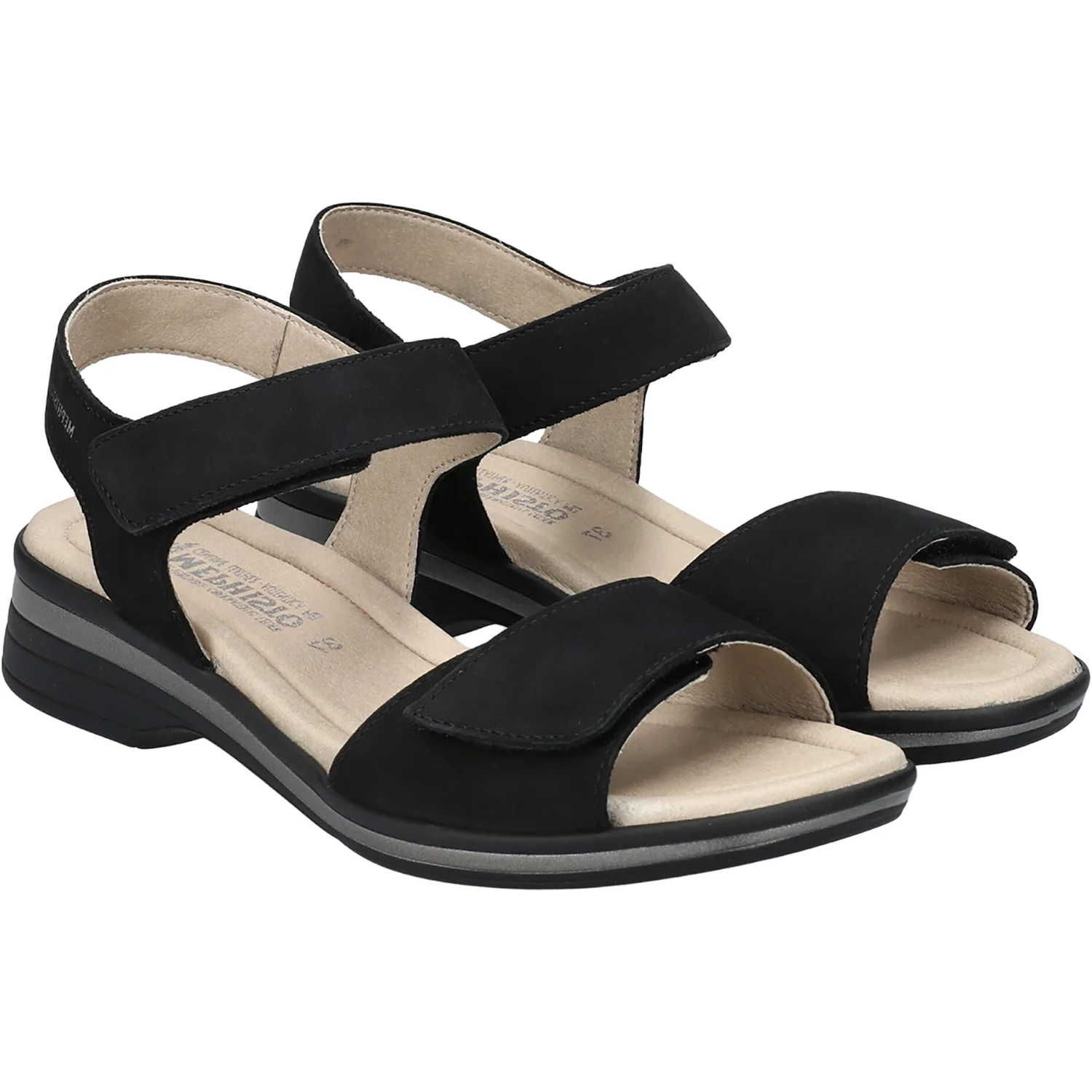 Mephisto Floraline Women's Sandals Black Bucksoft - Image 3