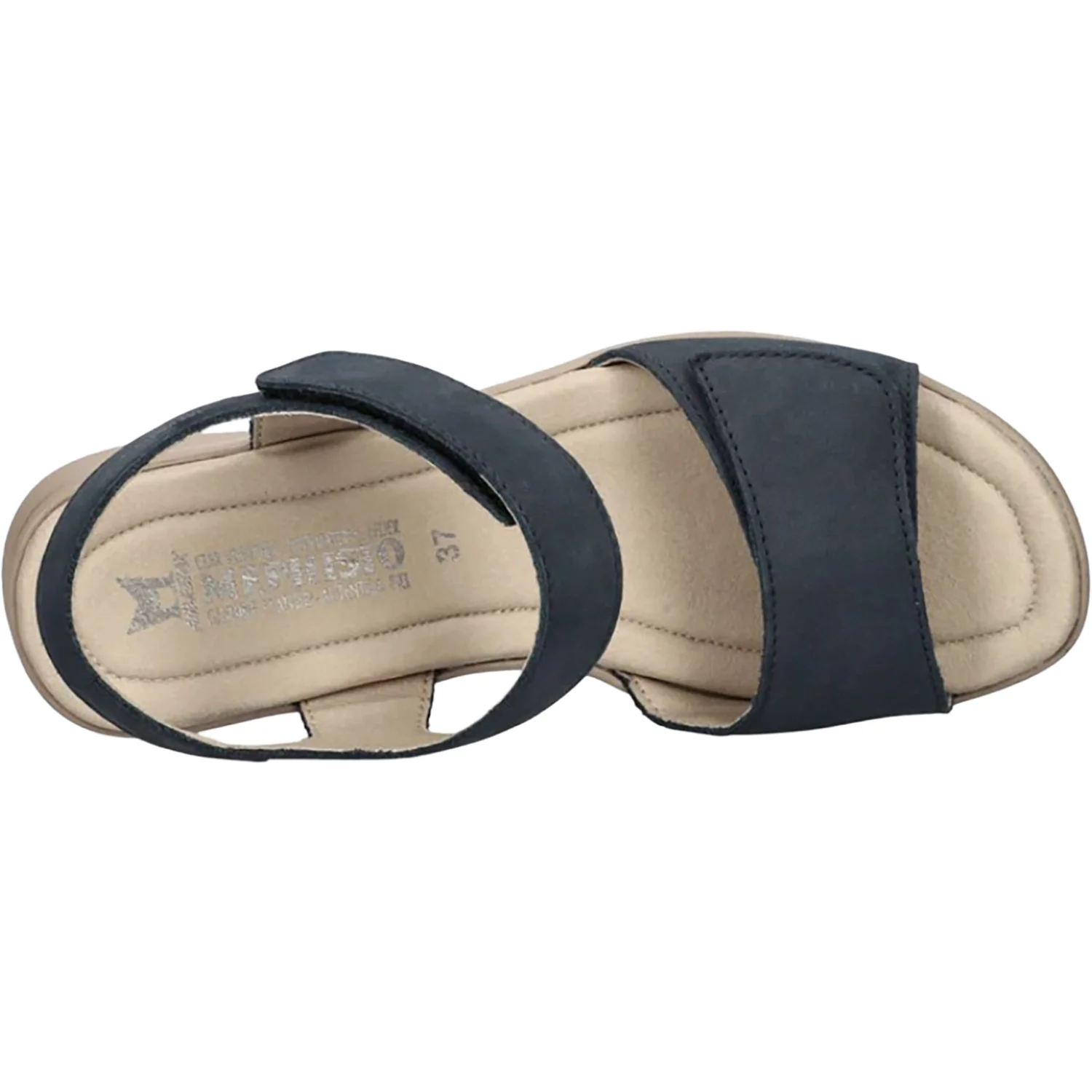 Mephisto Floraline Women's Sandals Jeans Blue Bucksoft - Image 2