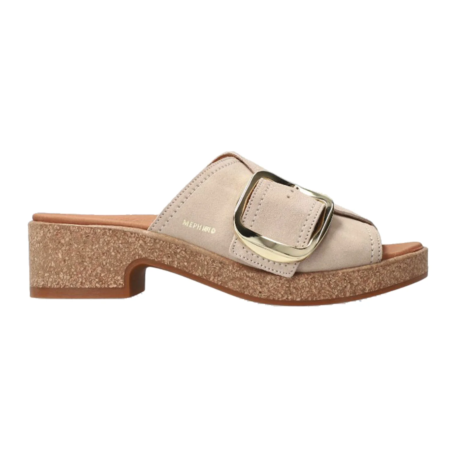 Mephisto Foline Women's Slide Sandals Light Sand