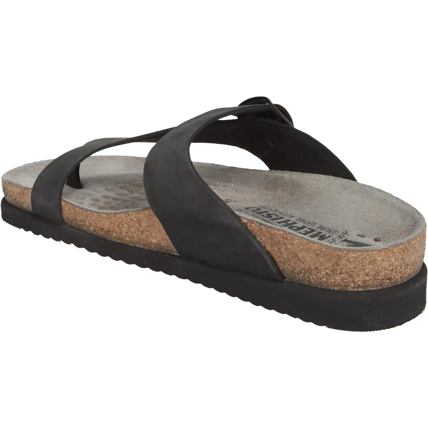 Mephisto Helen Women's Sandals Black Nubuck - Image 3