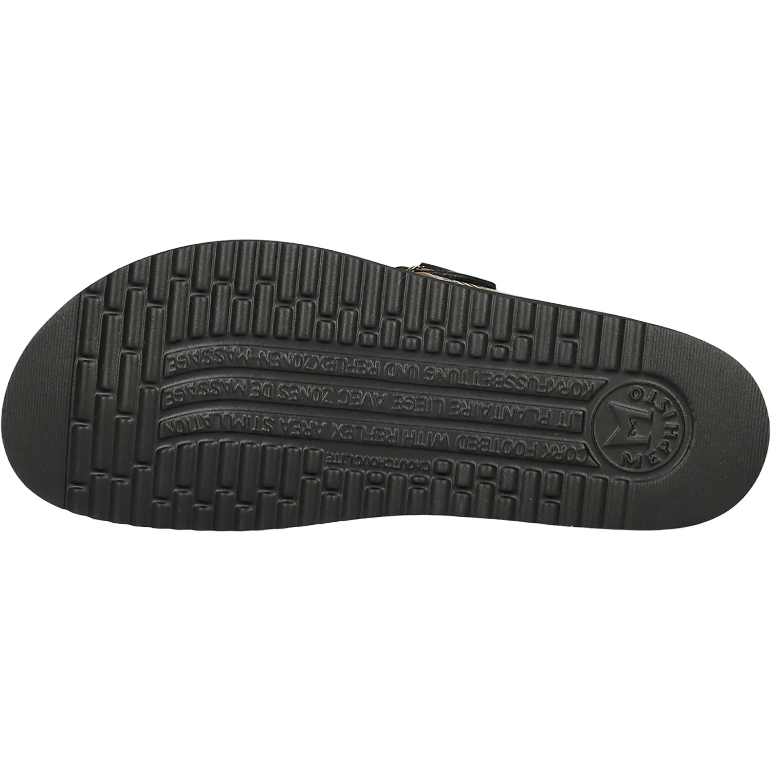 Mephisto Helen Mix Women's Thong Sandals Black Helios - Image 3