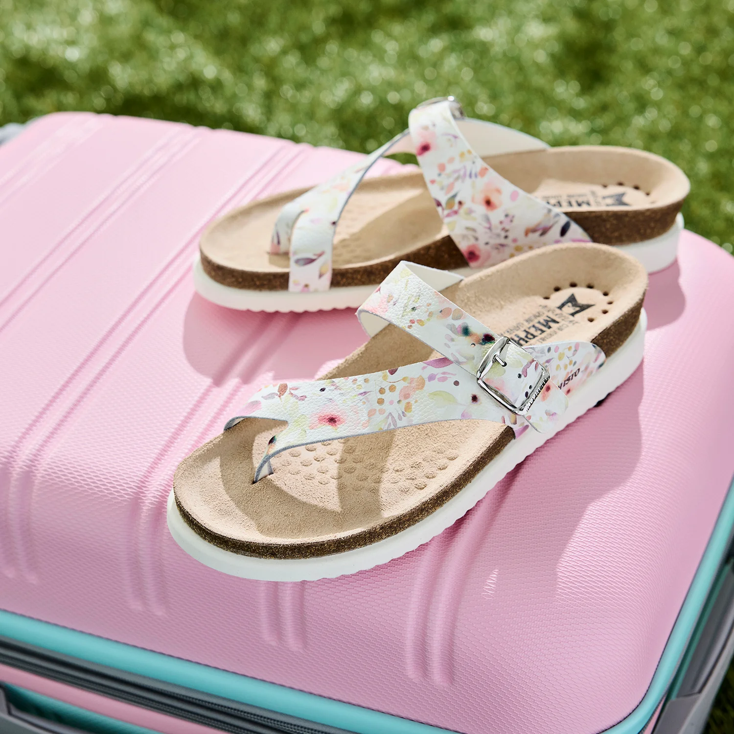 Mephisto Helen Women's Sandals Thong Sandals Multicolor Sandflower - Image 5