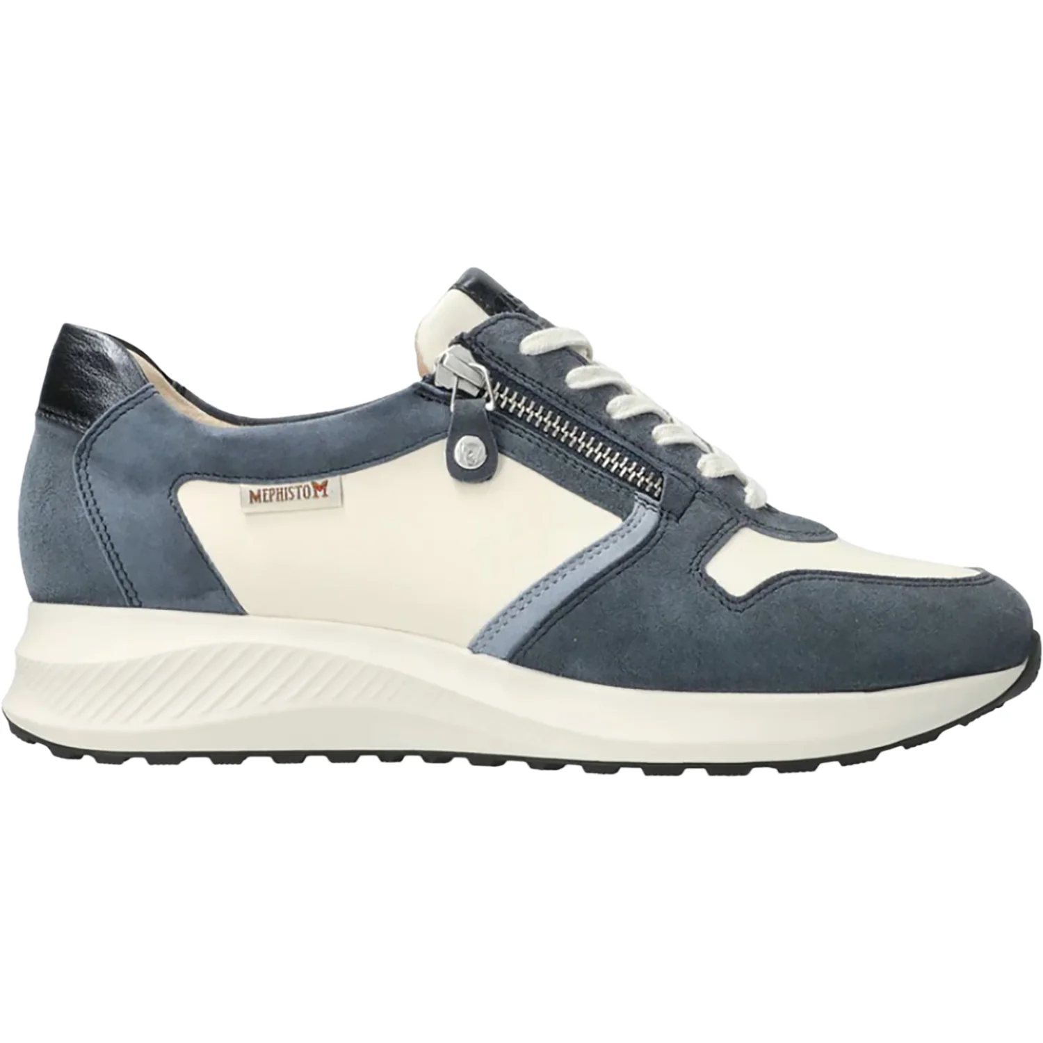 Mephisto Kim Women's Lace Up Shoes Jeans Blue