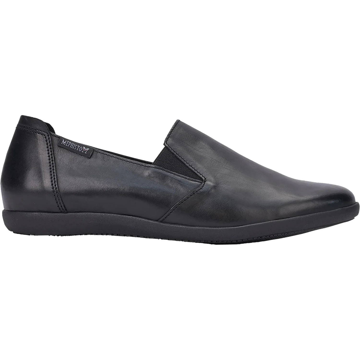 Mephisto Korie Women's Slip On Shoes Black Premium Leather
