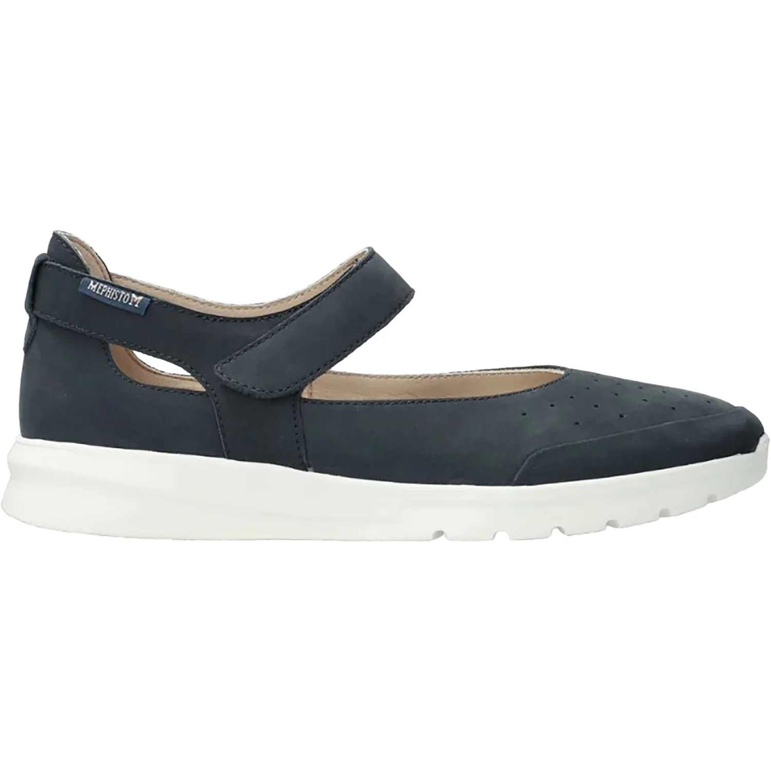 Mephisto Marsia Women's Sporty Mary Janes Jeans Blue Nubuck