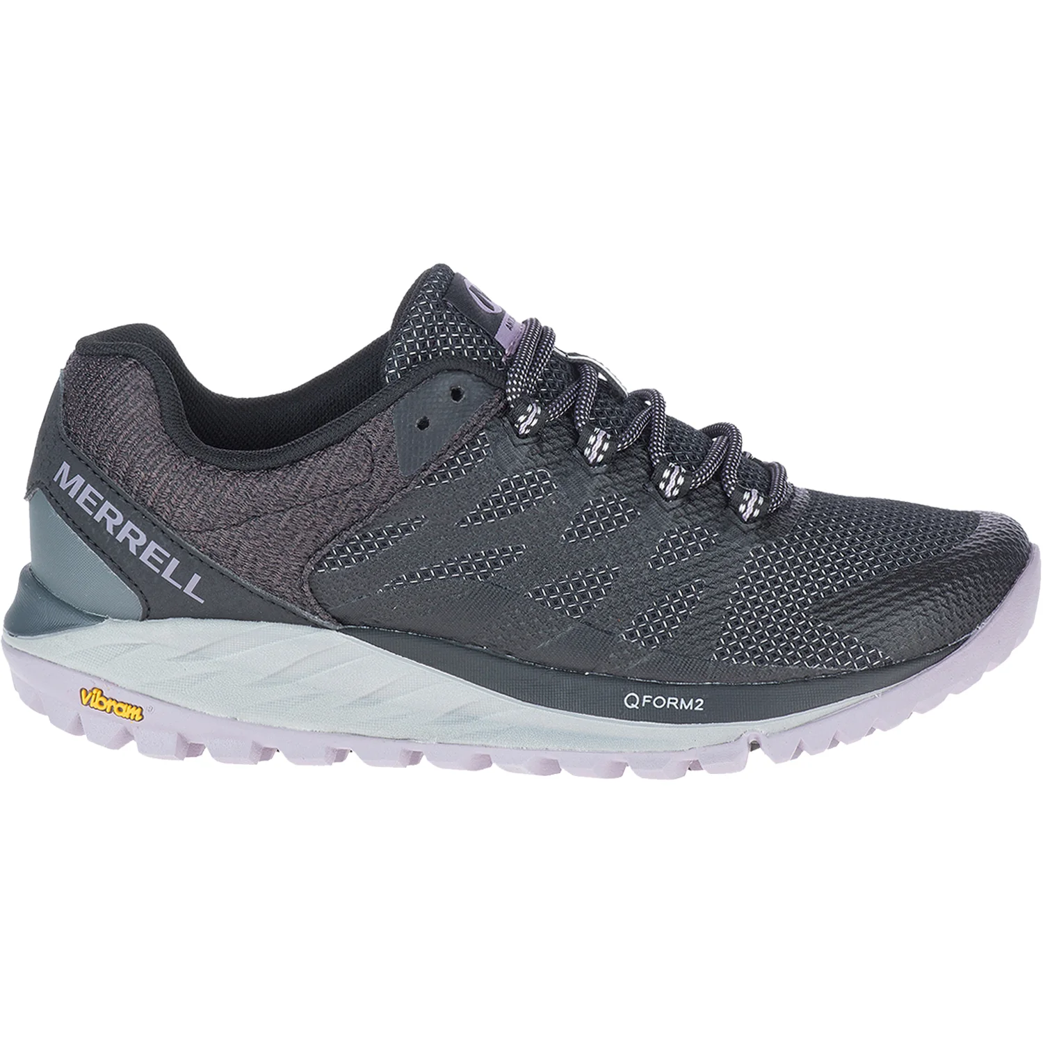 Merrell Antora 2 Women's Trail Running Shoes Black/Shark Mesh