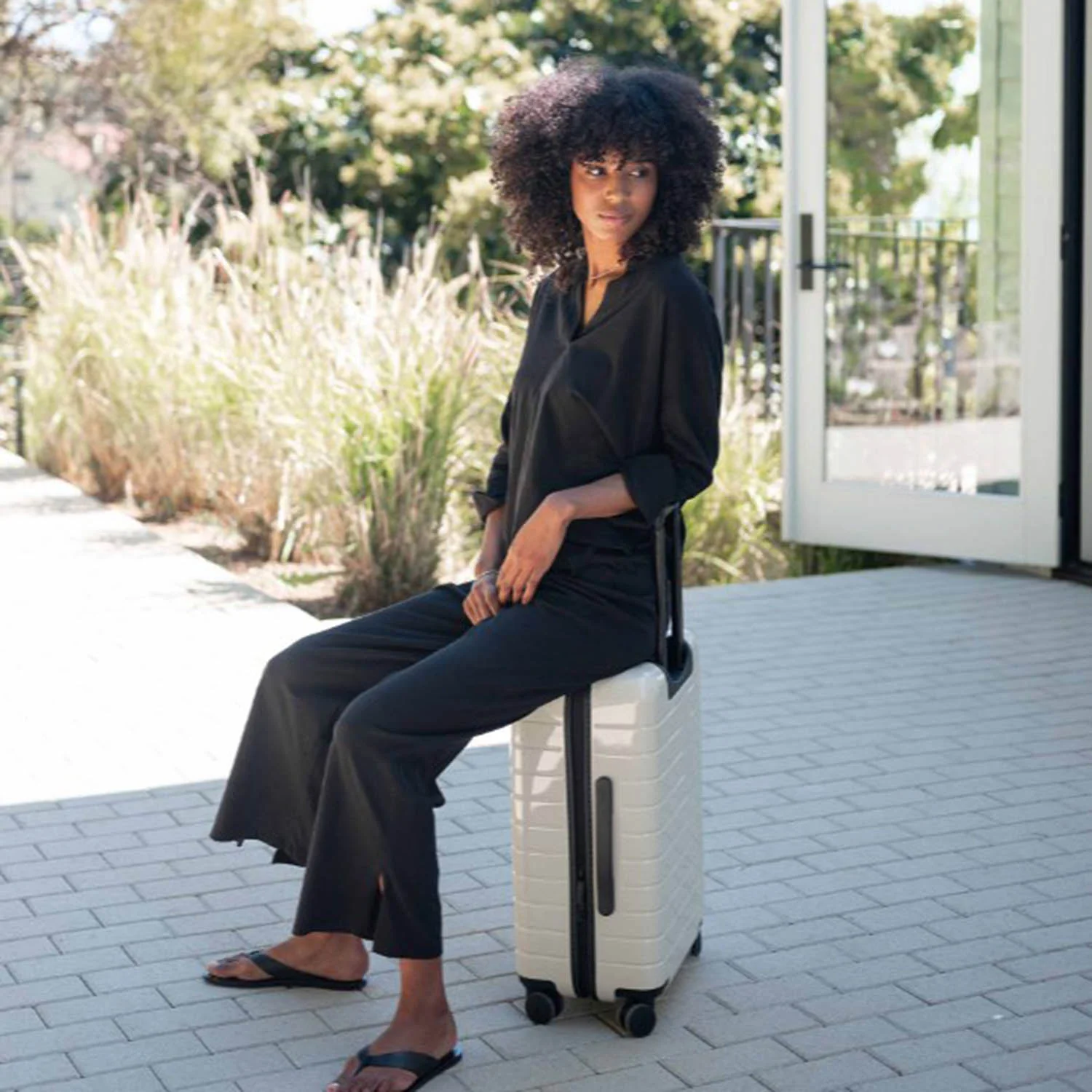 Mersea Amelia Cuff Long Sleeve Tee Women's Black - Image 4