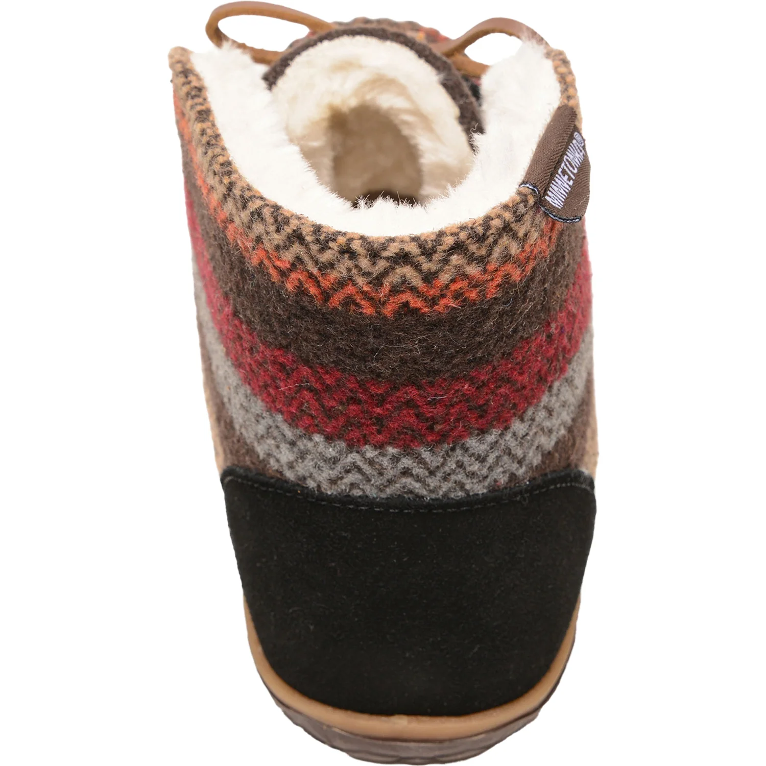 Minnetonka Torrey Women's Outdoor Slippers Black/Multi Suede - Image 5