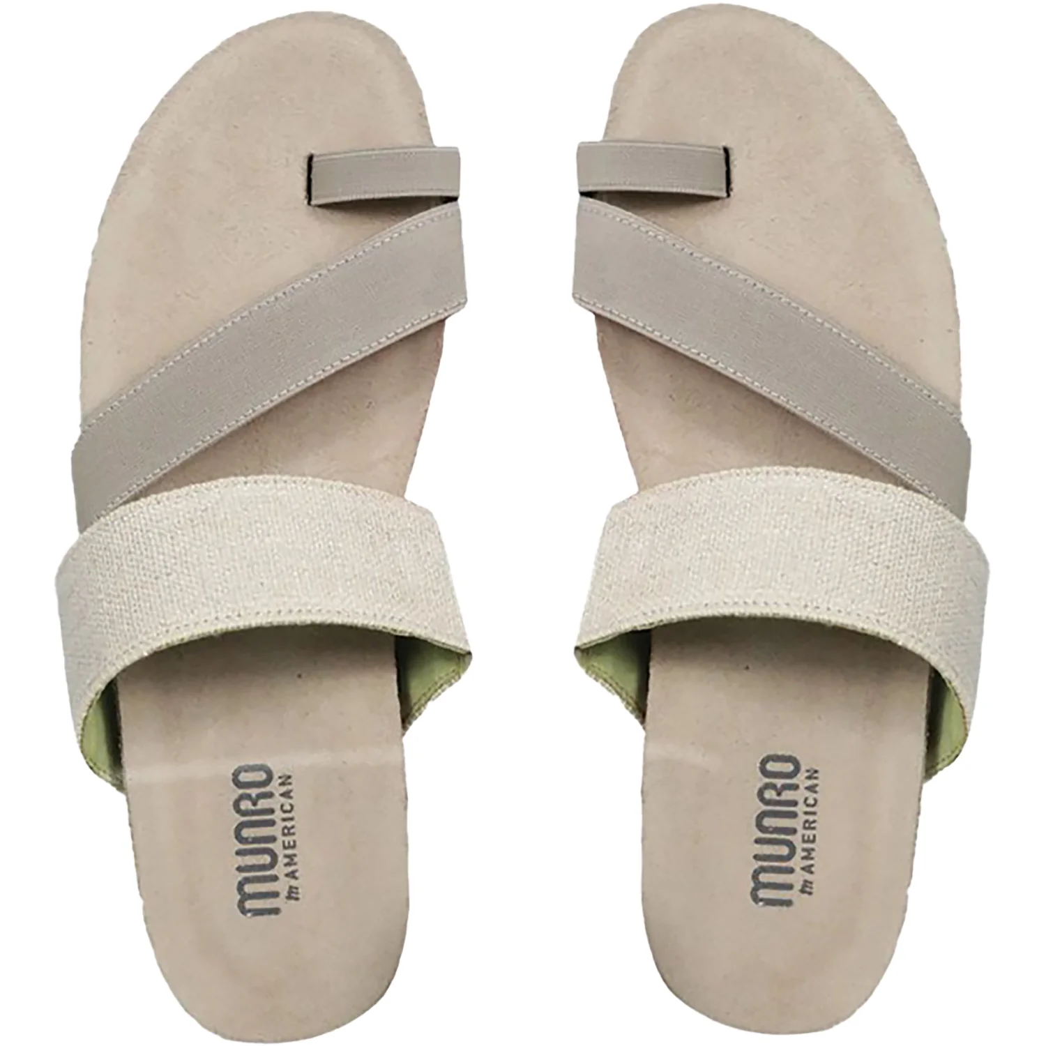 Munro Aries Women's Thong Sandals Natural - Image 2