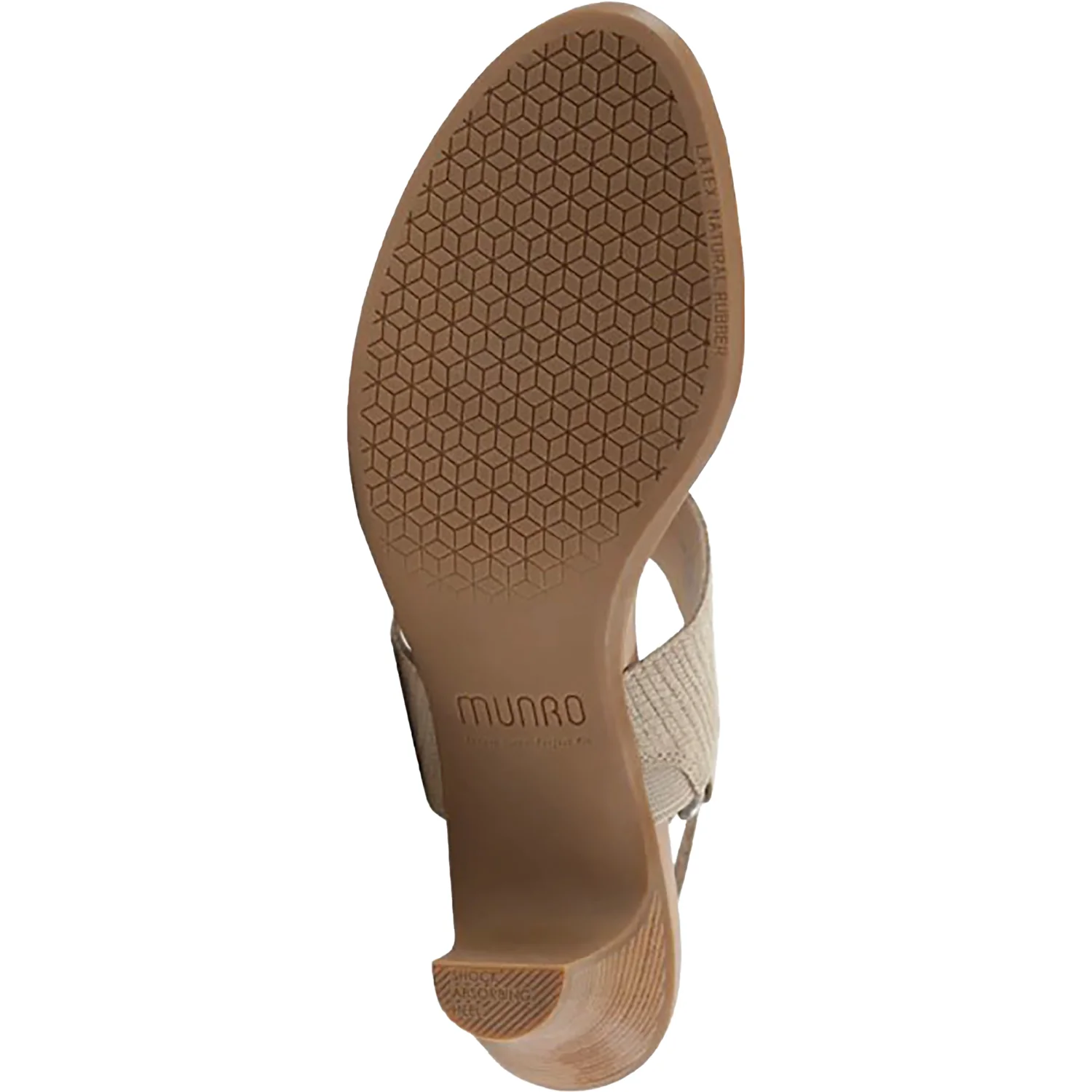 Munro Livia Women's Dress Sandals White/Tan Combo - Image 3