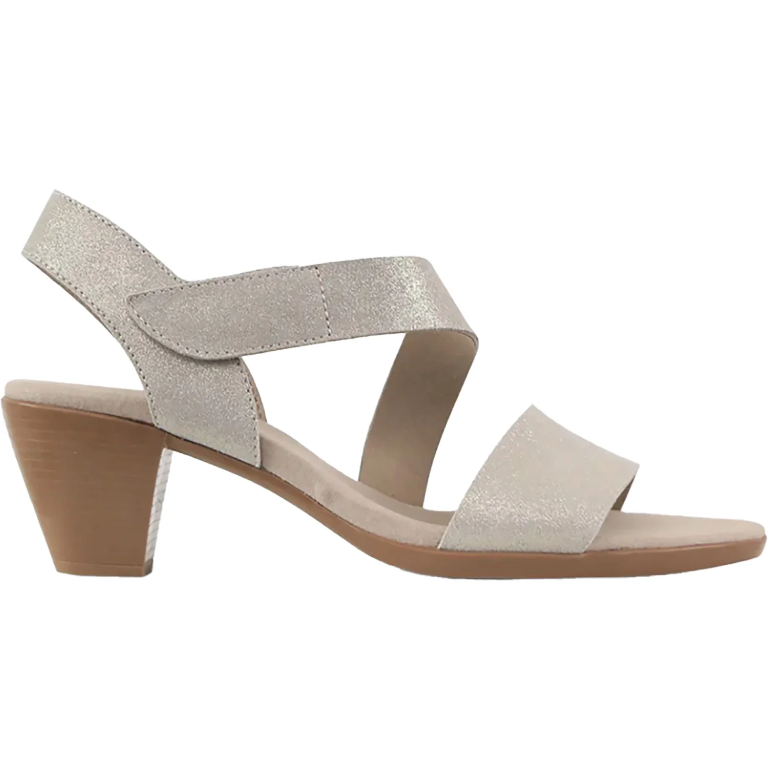 Munro Lucia Women's Dress Shoes Champagne Shimmer