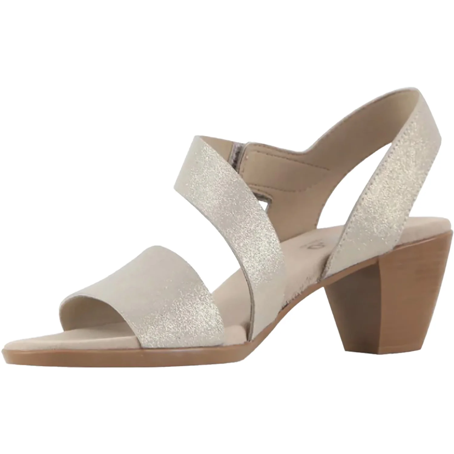 Munro Lucia Women's Dress Shoes Champagne Shimmer - Image 3