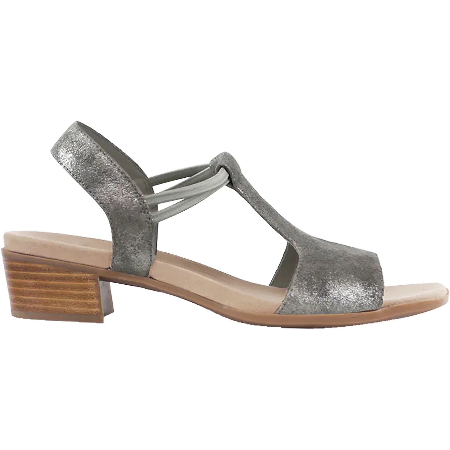 Munro Susan Women's High Heel Sandals Basalto Stardust Leather