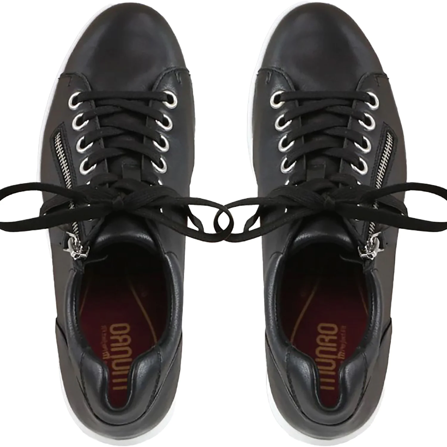 Munro Tilly Women's Shoes Black Leather - Image 2