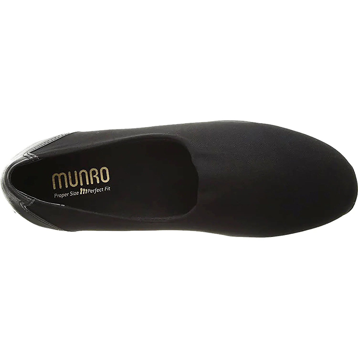 Munro Traveler Women's Slip On Shoes Black Stretch Fabric - Image 2
