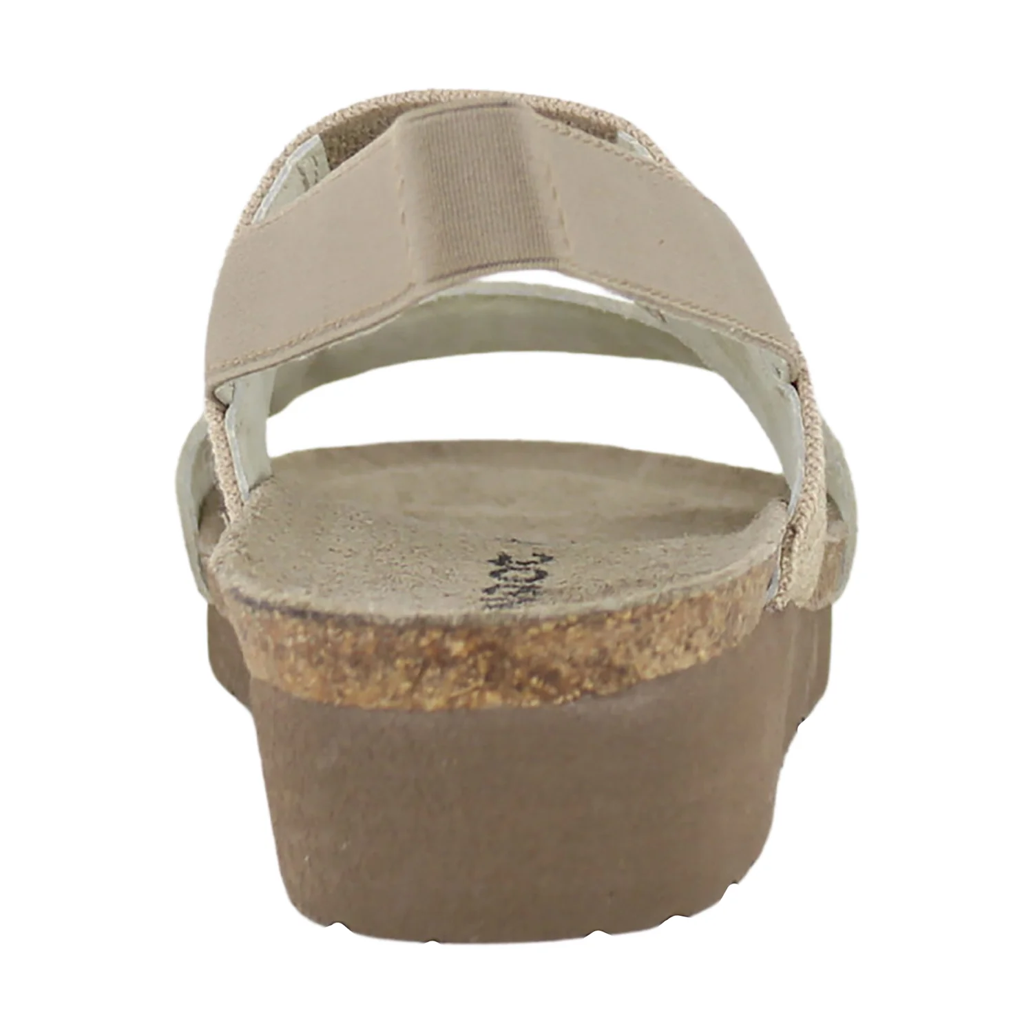 Naot Amy Women's Sandals Beige Lizard Leather/Beige Elastic - Image 5