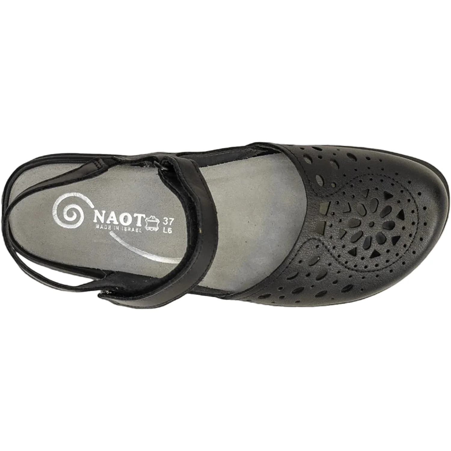 Naot Arataki Women's Mary Janes Black Raven Leather - Image 2