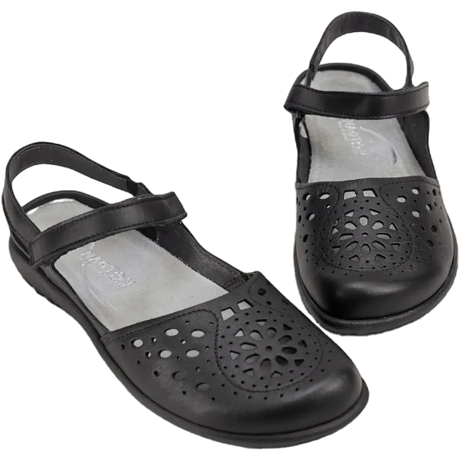 Naot Arataki Women's Mary Janes Black Raven Leather - Image 3