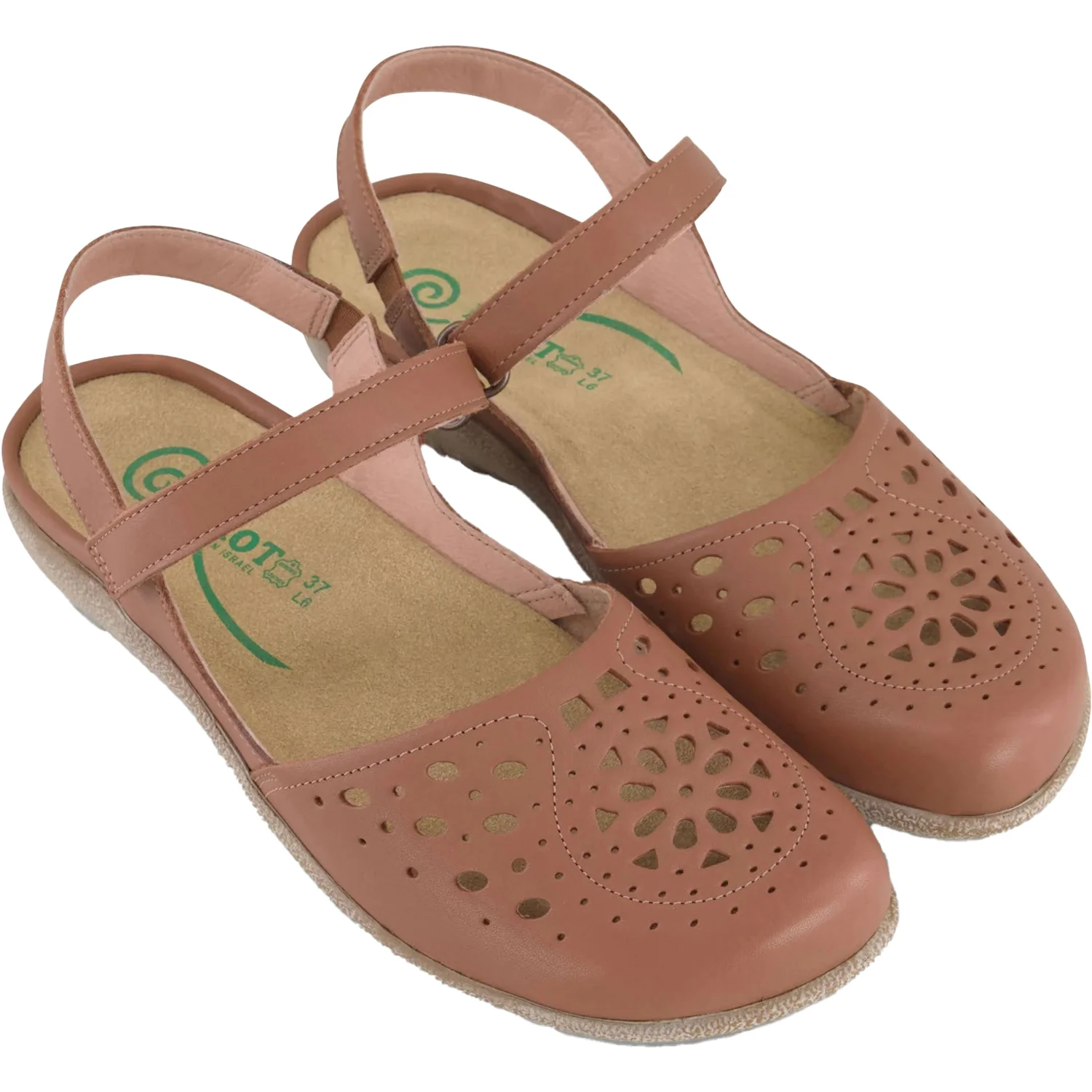 Naot Arataki Women's Mary Janes Caramel Leather - Image 3