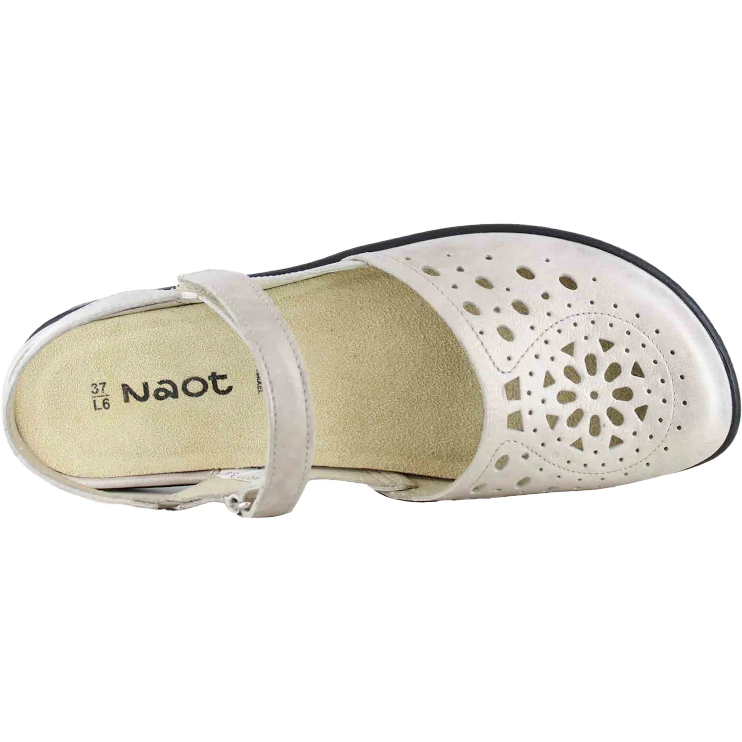 Naot Arataki Women's Mary Jane Traditional Quartz Metallic Leather - Image 2