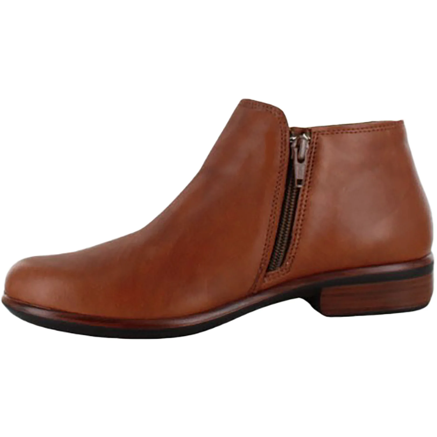 Naot Helm Women's Ankle Boots Brown Peanut Leather - Image 3