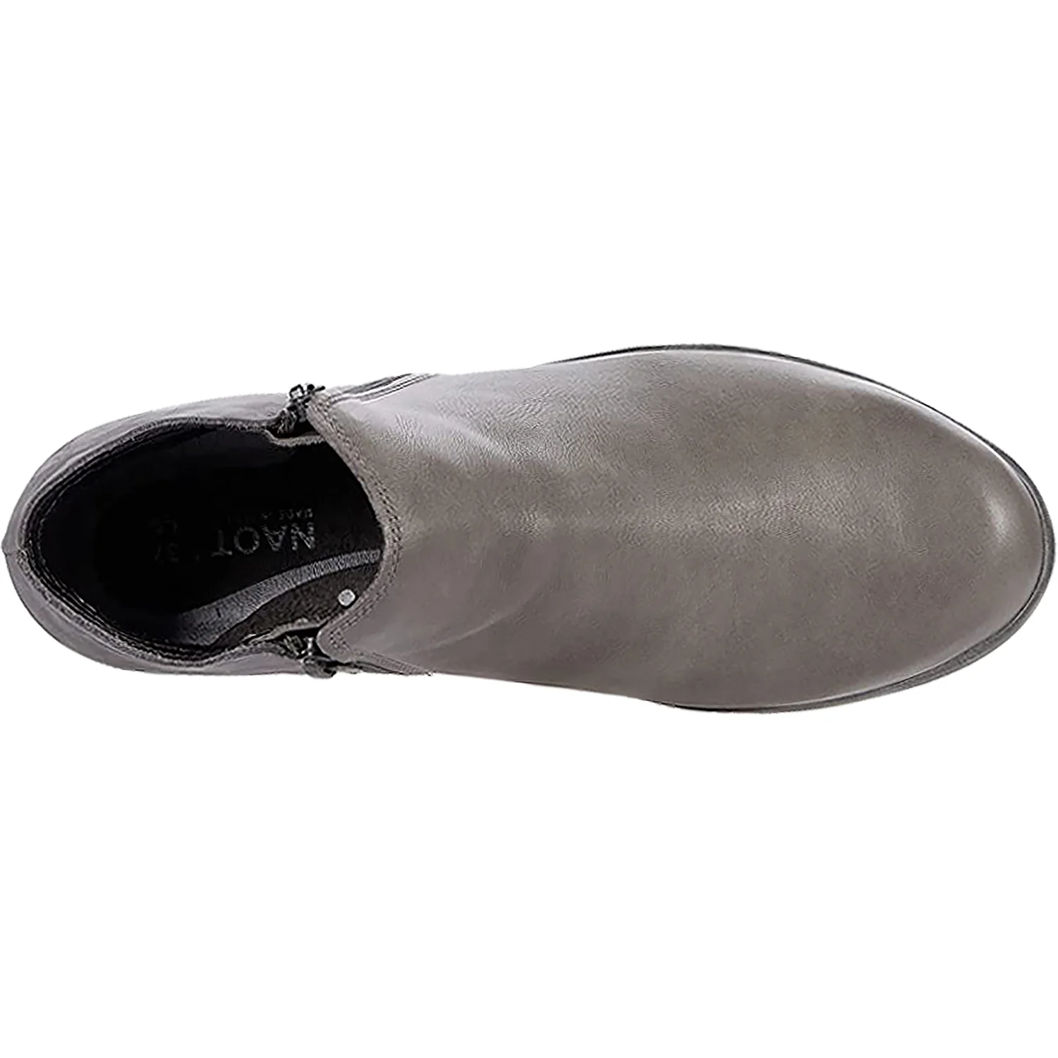 Naot Helm Women's Ankle Boots Foggy Grey/Smoke Grey Leather - Image 2