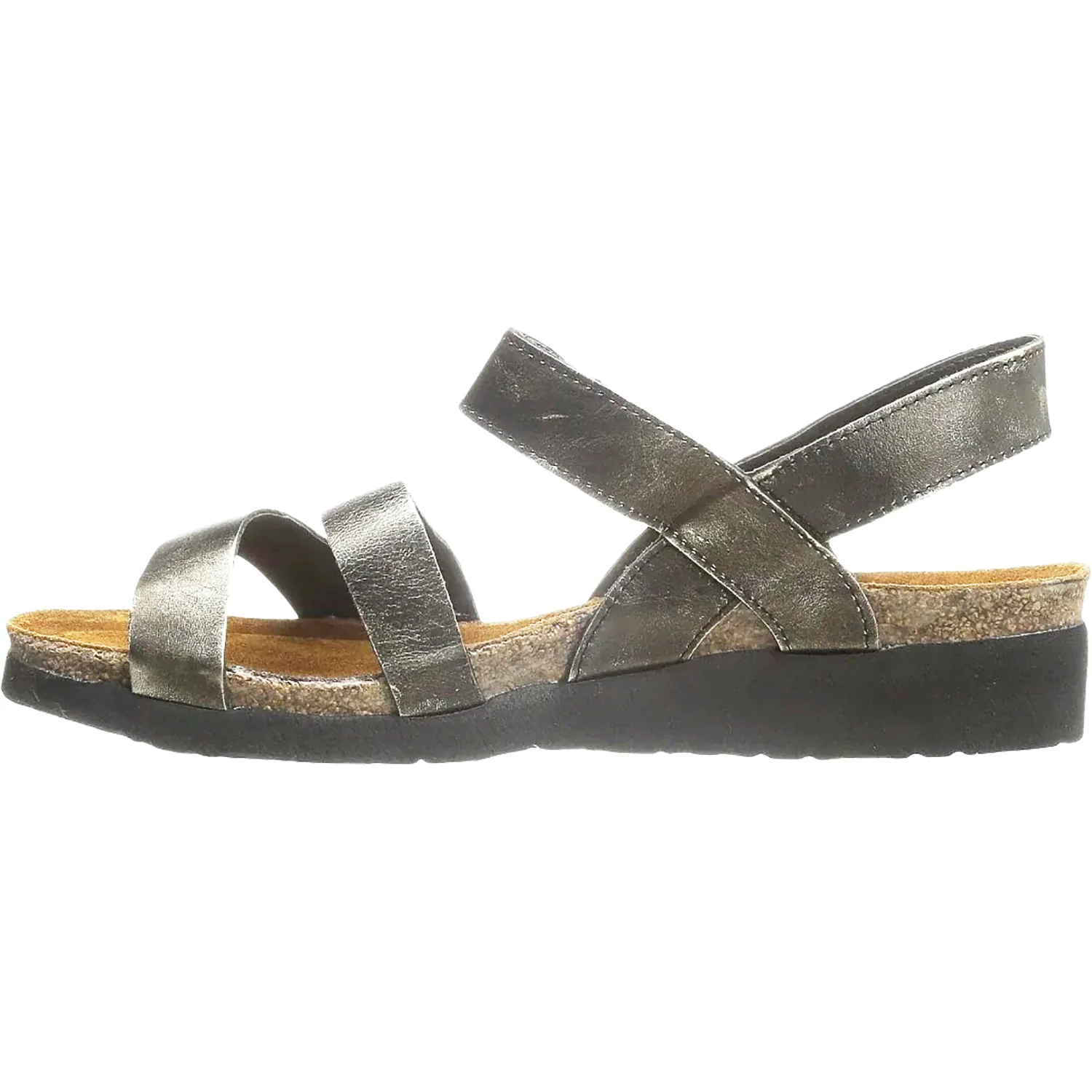 Naot Kayla Women's Ankle Strap Sandals Metal Leather - Image 3