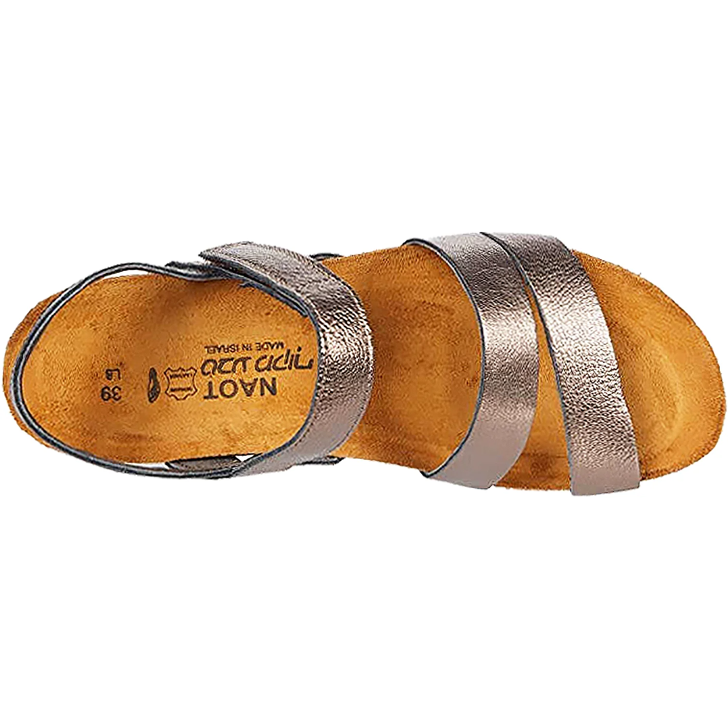 Naot Kayla Women's Wedge Sandals Radiant Copper Leather - Image 2