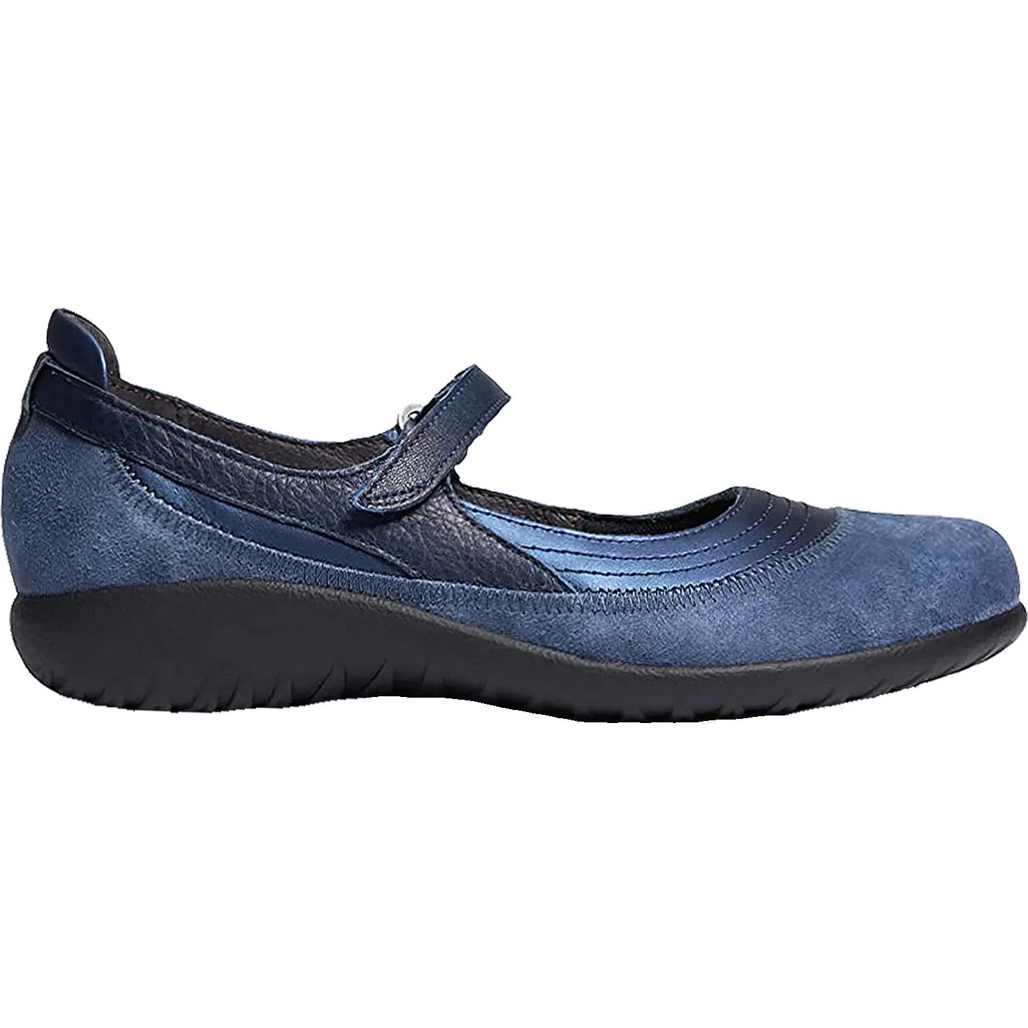 Naot Kirei Women's Mary Janes Polar Sea/Midnight Blue/Blue Ink Leather/Nubuck