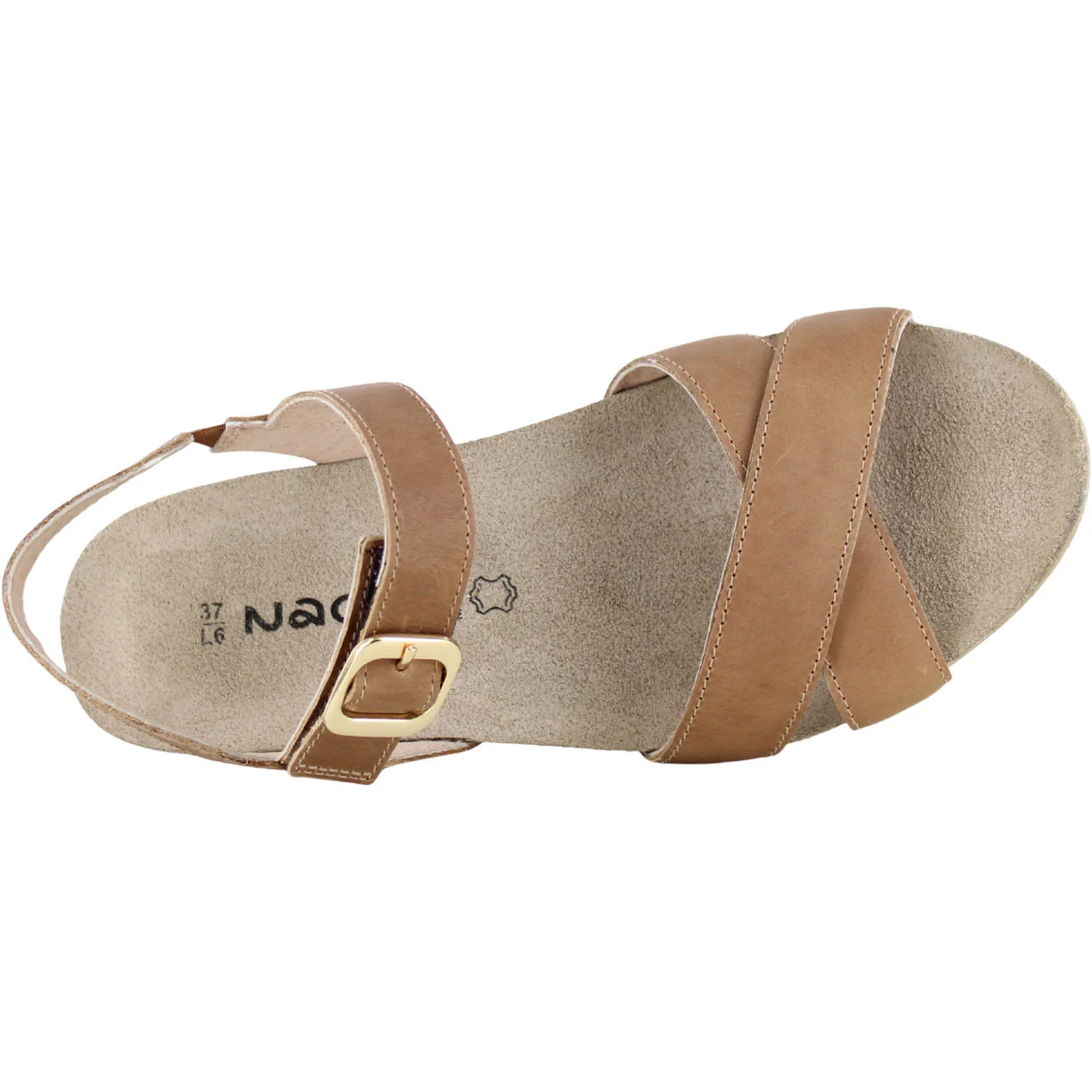 Naot Throne Women's Sandals Latte Brown - Image 2