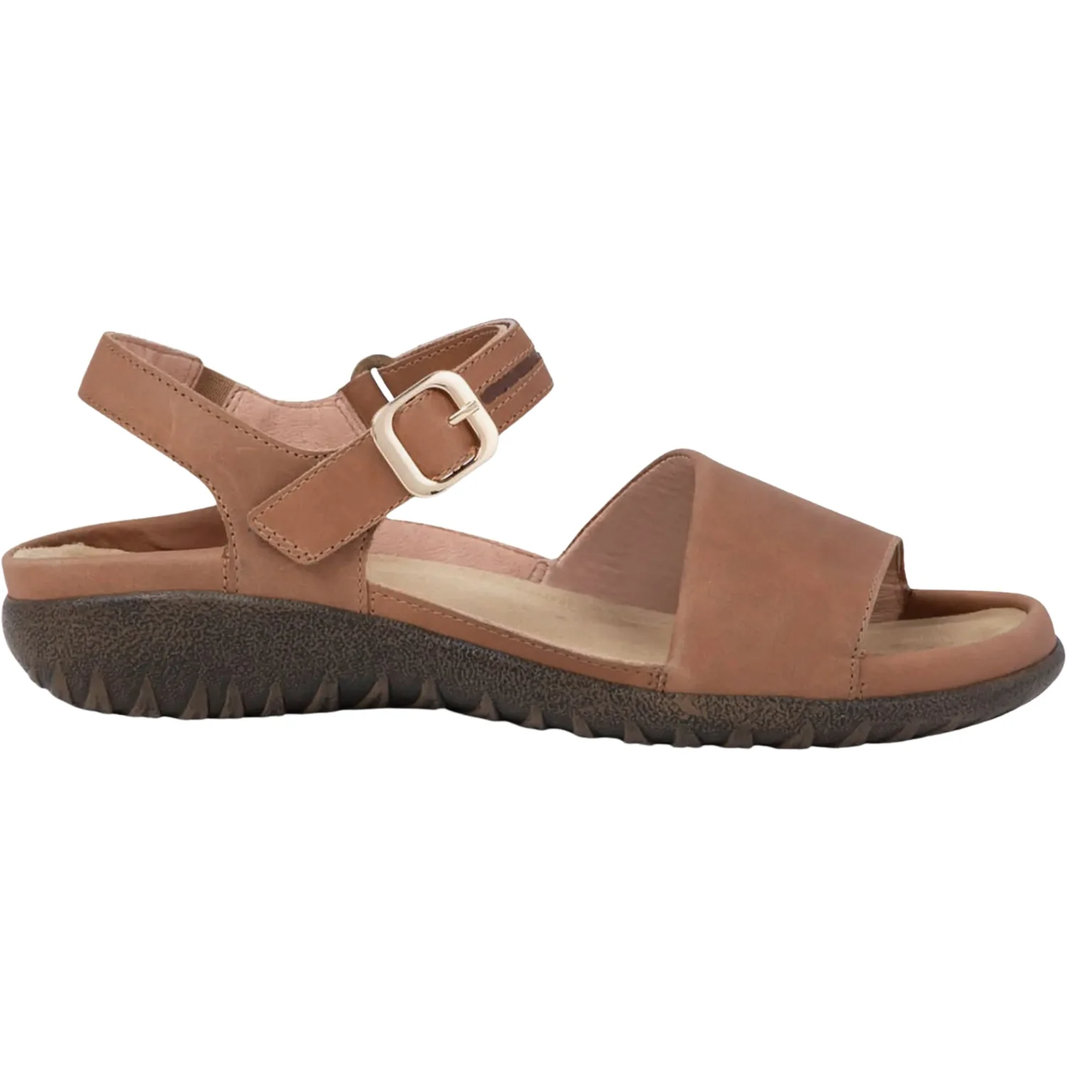 Naot Nagoya Women's Shoes Latte Brown Leather/Saddle Brown Leather